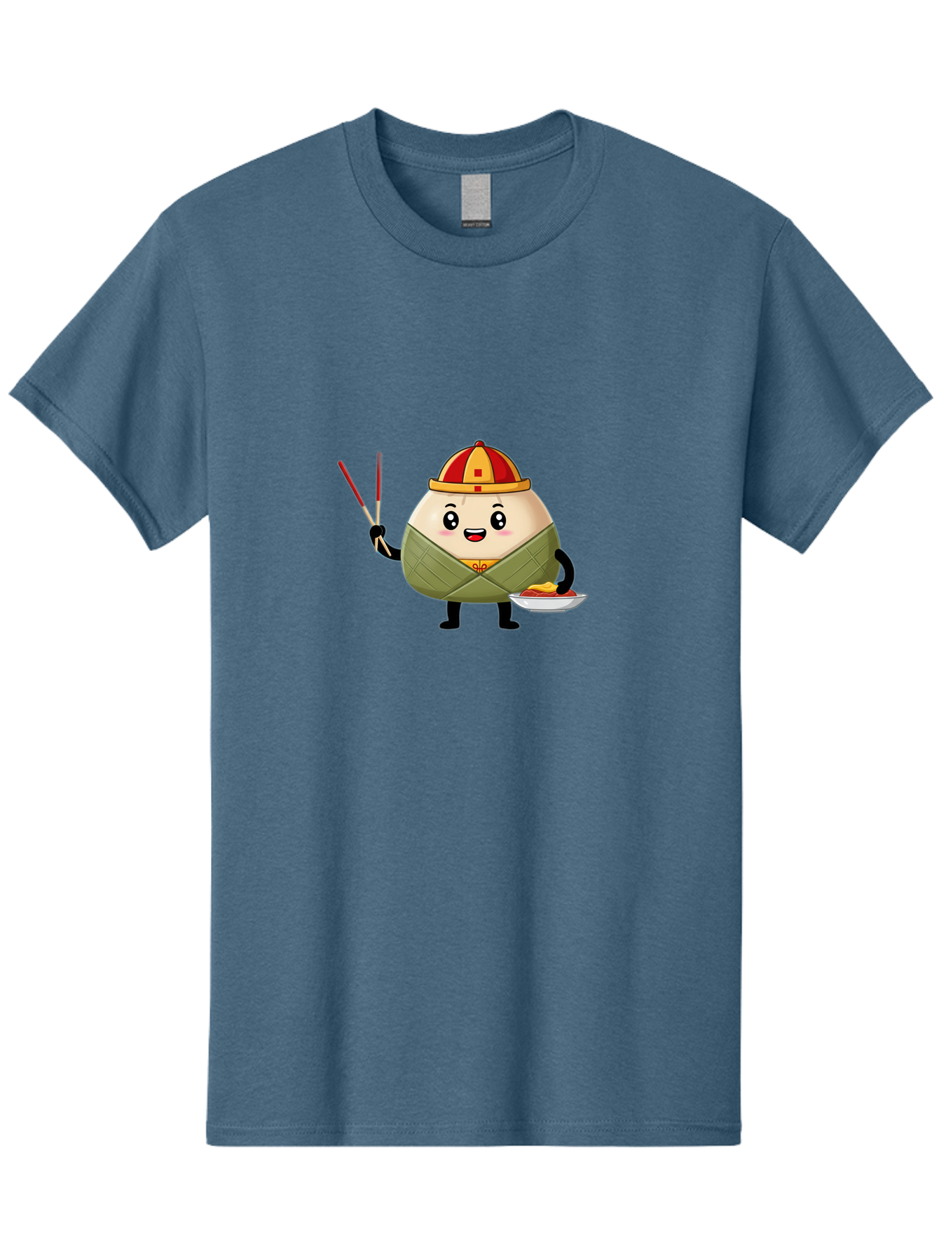 Banh-Chung Men'S Graphic Tee, 100% Cotton, Comfortable Casual Summer Wear, Machine Washable, Vietnamese Traditional Food, Bánh Ch?ng, Rice Cake, Festive Dish, Cultural Heritage, Tet Celebration, Asian Cuisine, Traditional Recipe Baa151