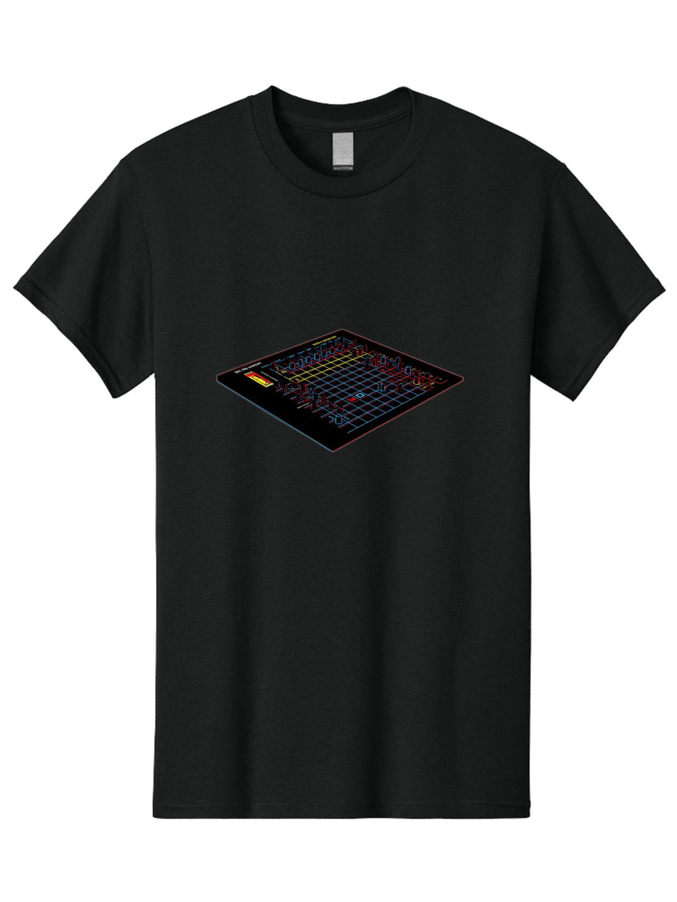 Battleship-Game-Board Men'S Graphic Tee, 100% Cotton, Comfortable Casual Summer Wear, Machine Washable, Battleship Game, Naval Combat, Strategy Game, Grid Layout, Battleship Theme, Game Board, Strategy Board Game, Naval Warfare, Classic Game, Baa155