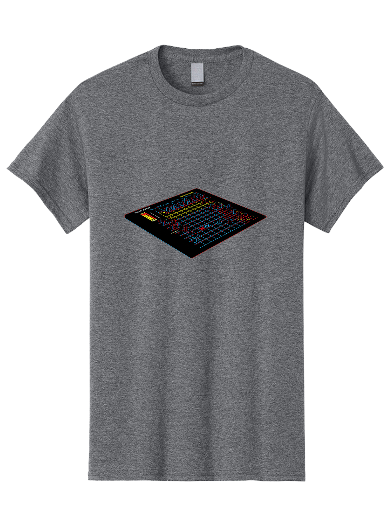Battleship-Game-Board Men'S Graphic Tee, 100% Cotton, Comfortable Casual Summer Wear, Machine Washable, Battleship Game, Naval Combat, Strategy Game, Grid Layout, Battleship Theme, Game Board, Strategy Board Game, Naval Warfare, Classic Game, Baa155