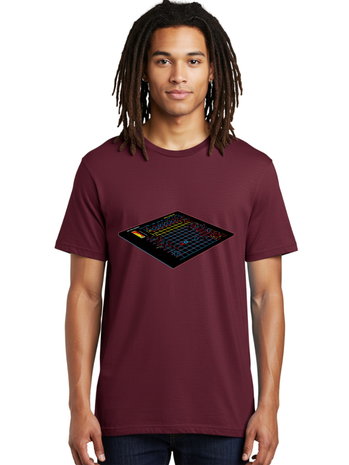Battleship-Game-Board Men'S Graphic Tee, 100% Cotton, Comfortable Casual Summer Wear, Machine Washable, Battleship Game, Naval Combat, Strategy Game, Grid Layout, Battleship Theme, Game Board, Strategy Board Game, Naval Warfare, Classic Game, Baa155