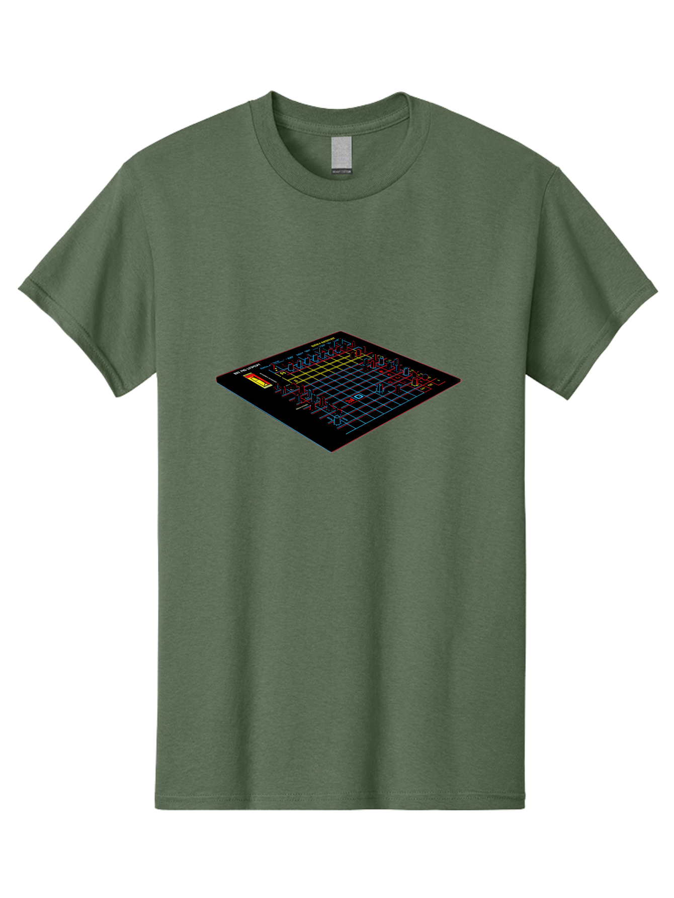 Battleship-Game-Board Men'S Graphic Tee, 100% Cotton, Comfortable Casual Summer Wear, Machine Washable, Battleship Game, Naval Combat, Strategy Game, Grid Layout, Battleship Theme, Game Board, Strategy Board Game, Naval Warfare, Classic Game, Baa155