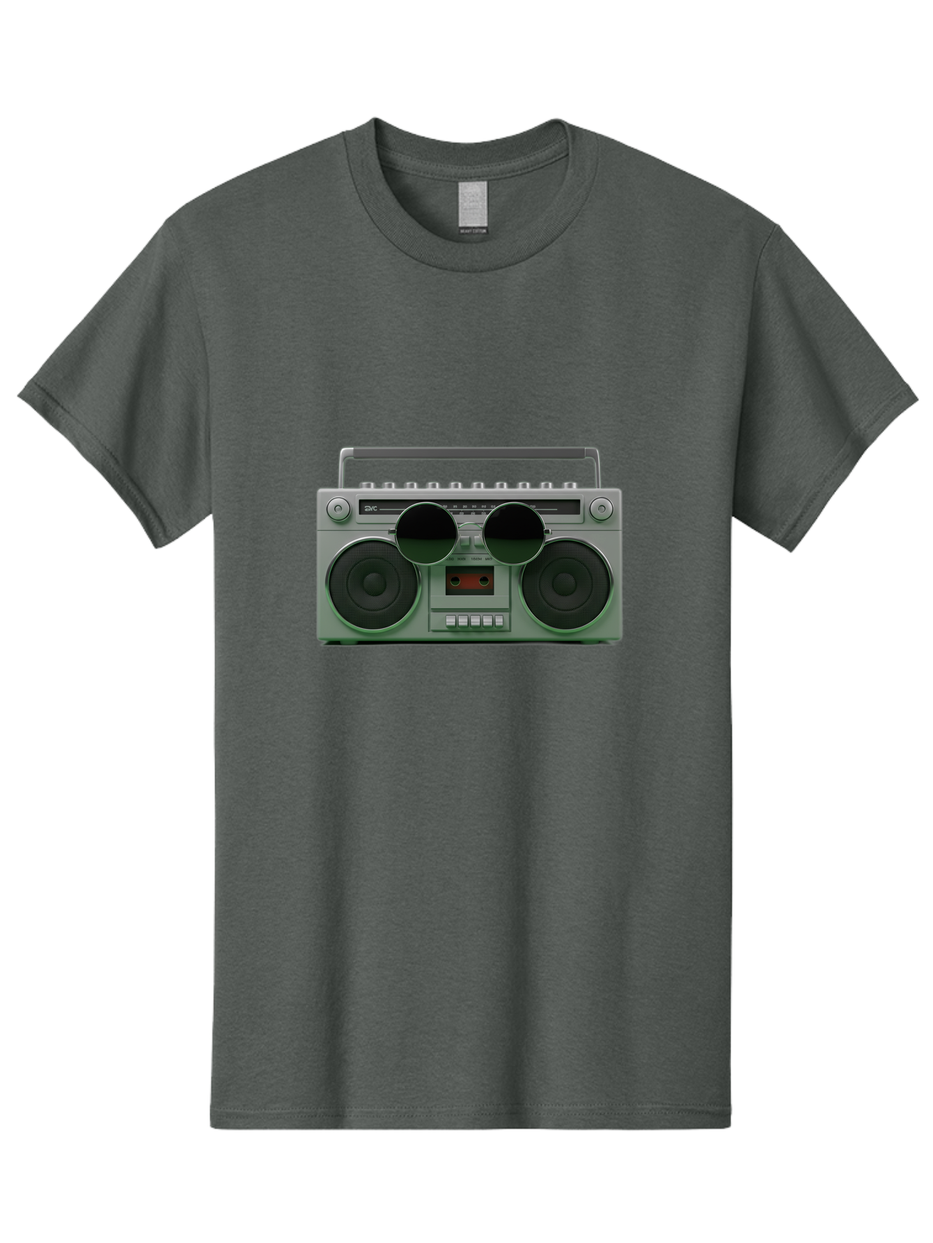 Boombox-3 Men'S Graphic Tee, 100% Cotton, Comfortable Casual Summer Wear, Machine Washable, Retro Boombox, Vintage Audio Equipment, Cassette Player, Portable Music, Nostalgic Technology, Retro Music Player, 80S Music Gear, Baa184