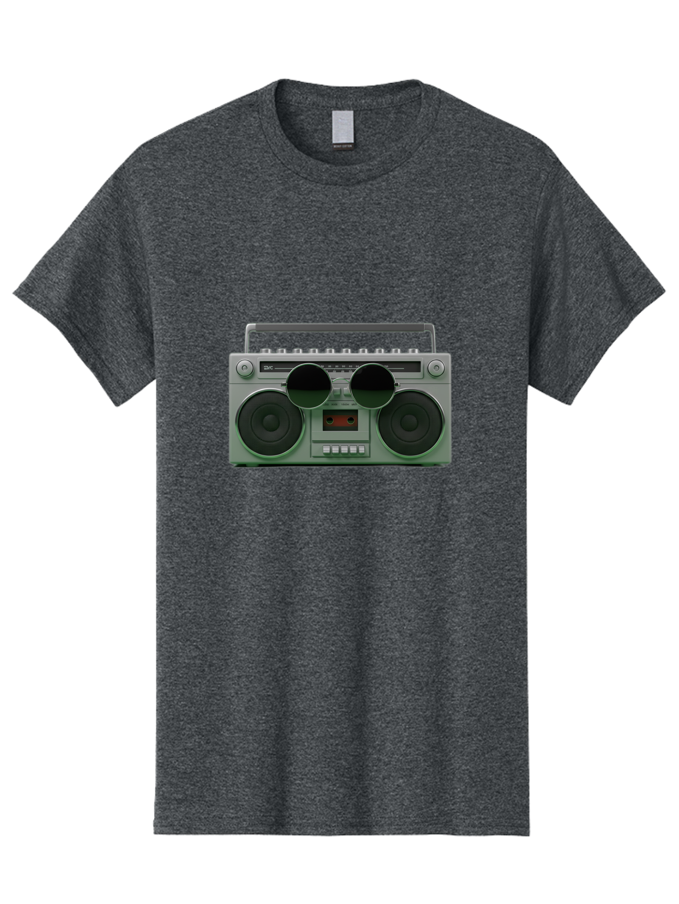 Boombox-3 Men'S Graphic Tee, 100% Cotton, Comfortable Casual Summer Wear, Machine Washable, Retro Boombox, Vintage Audio Equipment, Cassette Player, Portable Music, Nostalgic Technology, Retro Music Player, 80S Music Gear, Baa184