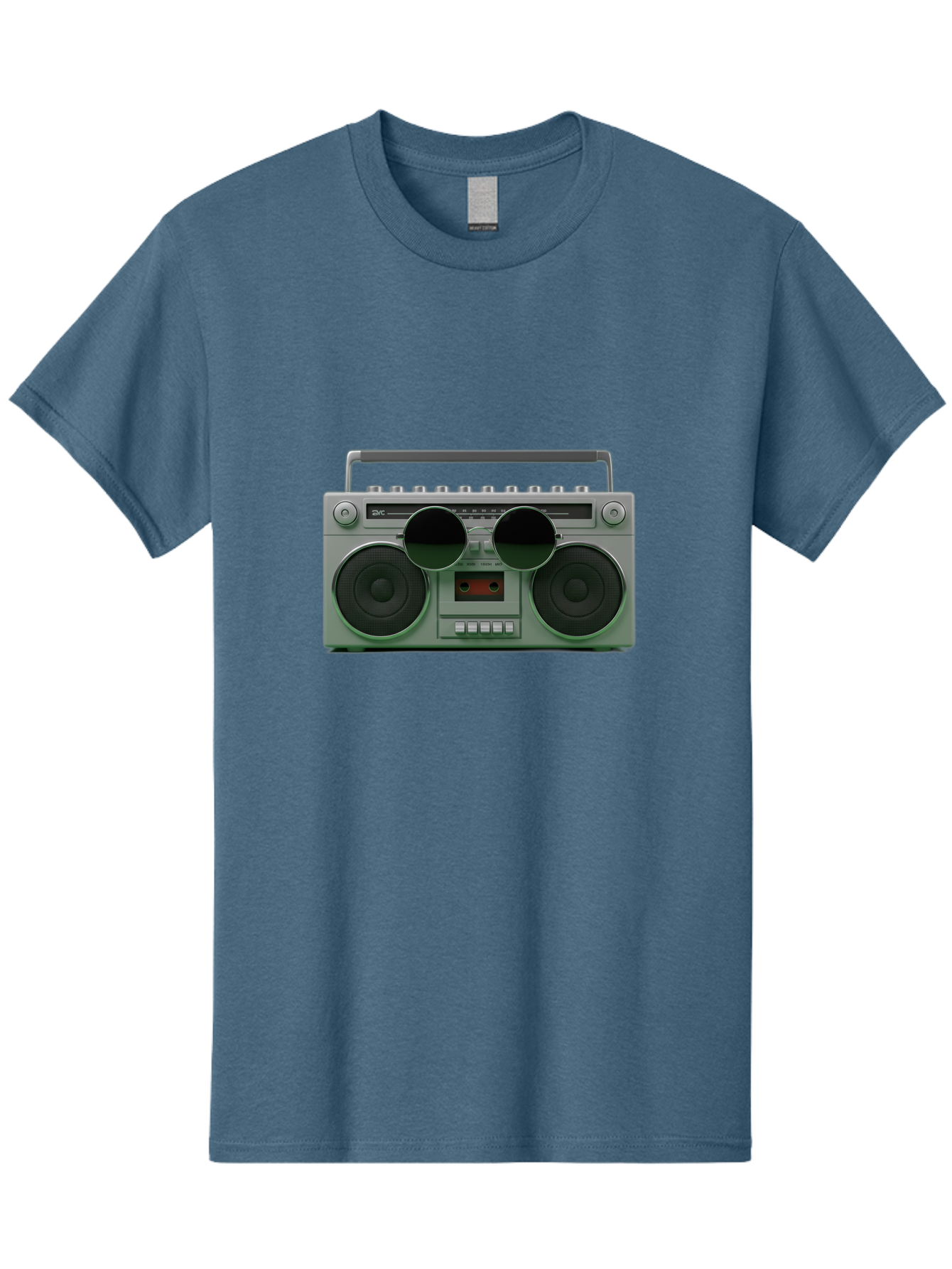 Boombox-3 Men'S Graphic Tee, 100% Cotton, Comfortable Casual Summer Wear, Machine Washable, Retro Boombox, Vintage Audio Equipment, Cassette Player, Portable Music, Nostalgic Technology, Retro Music Player, 80S Music Gear, Baa184