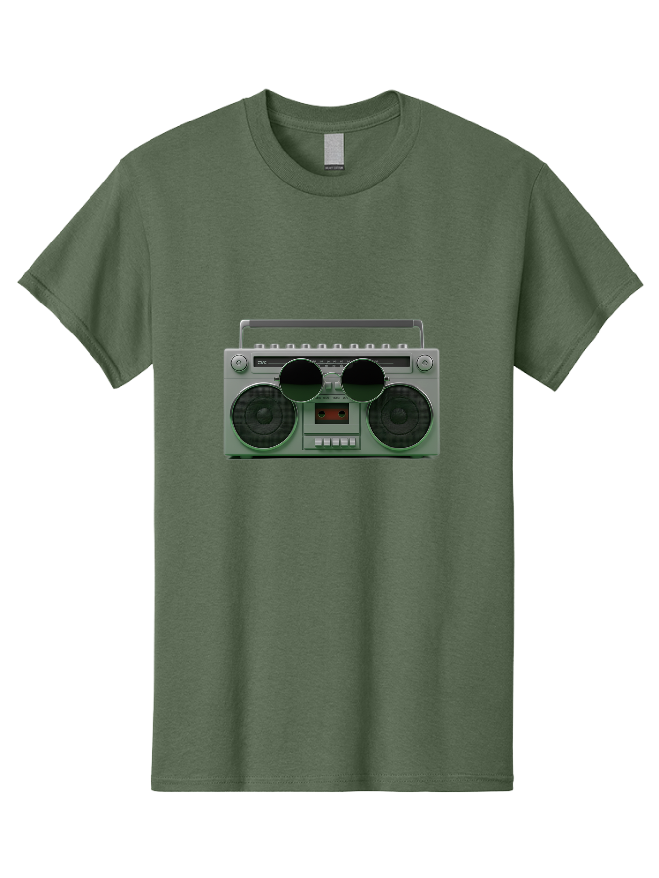 Boombox-3 Men'S Graphic Tee, 100% Cotton, Comfortable Casual Summer Wear, Machine Washable, Retro Boombox, Vintage Audio Equipment, Cassette Player, Portable Music, Nostalgic Technology, Retro Music Player, 80S Music Gear, Baa184