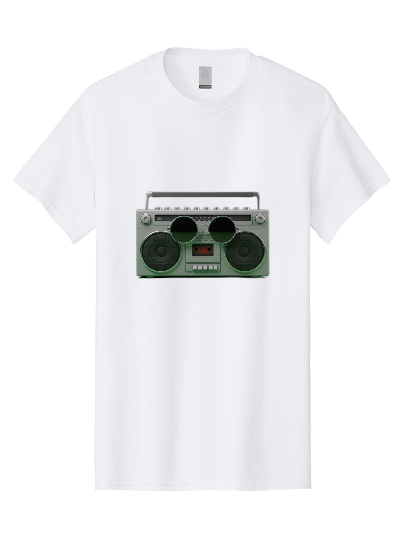 Boombox-3 Men'S Graphic Tee, 100% Cotton, Comfortable Casual Summer Wear, Machine Washable, Retro Boombox, Vintage Audio Equipment, Cassette Player, Portable Music, Nostalgic Technology, Retro Music Player, 80S Music Gear, Baa184