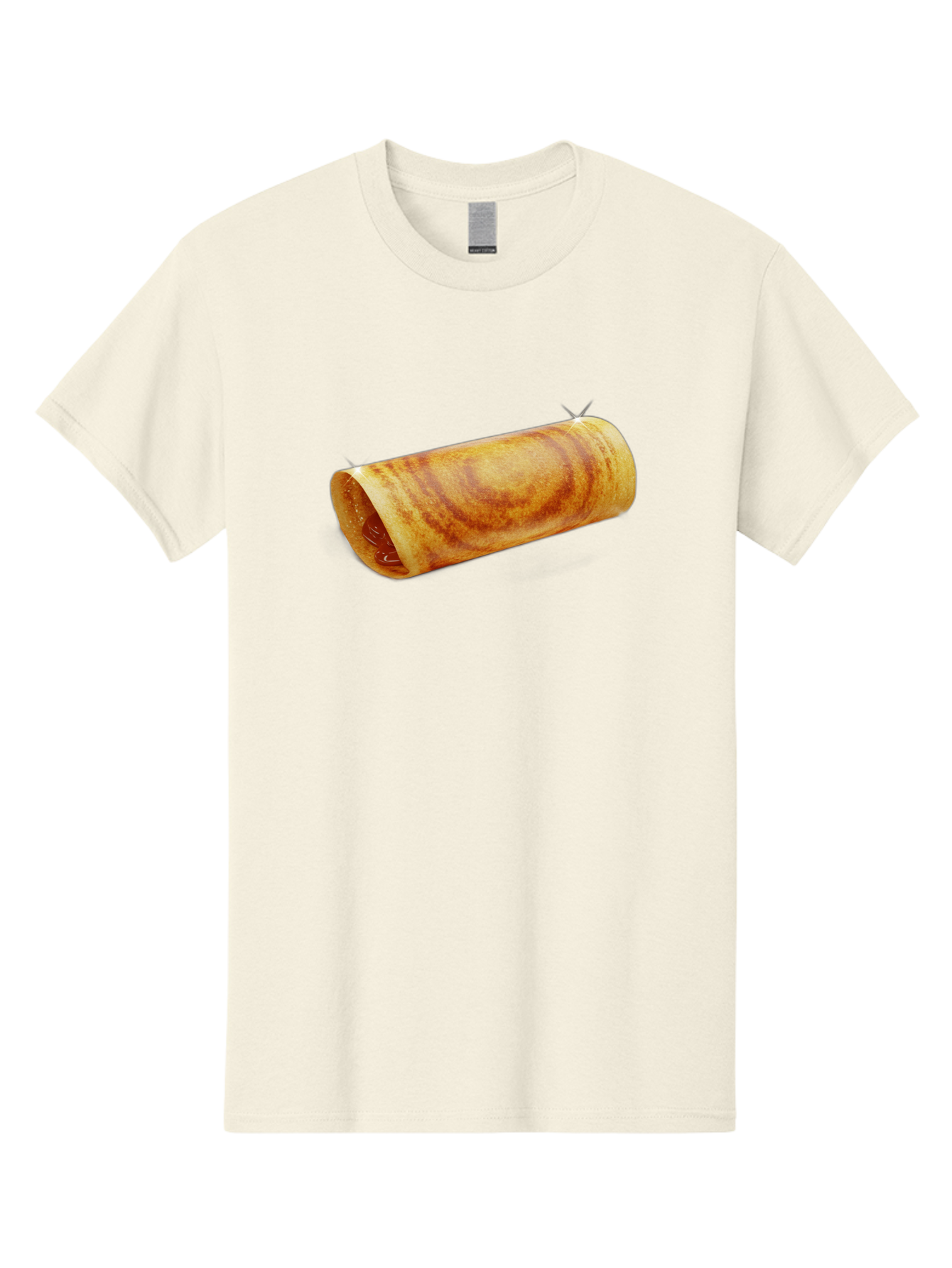 Burrito Men'S Graphic Tee, 100% Cotton, Comfortable Casual Summer Wear, Machine Washable, Crunchy Spring Roll, Savory Filling, Asian Cuisine, Finger Food, Delicious Snack, Appetizing Dish, Tasty Treat Baa244