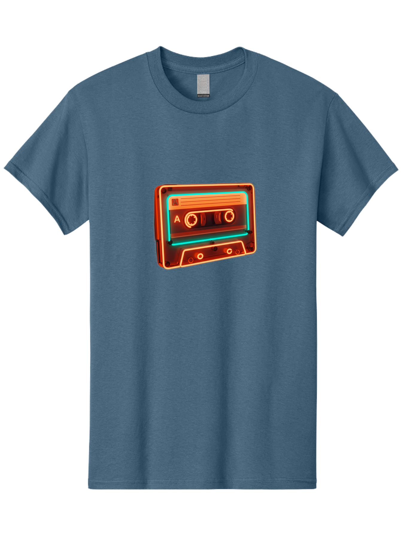 Cassette-Tape-4 Men'S Graphic Tee, 100% Cotton, Comfortable Casual Summer Wear, Machine Washable, Retro Cassette Tape, Vintage Music Format, Nostalgic Audio, Classic Sound, Music Player, Mixtape Culture, Nostalgic Vibes, Retro Technology, Baa262