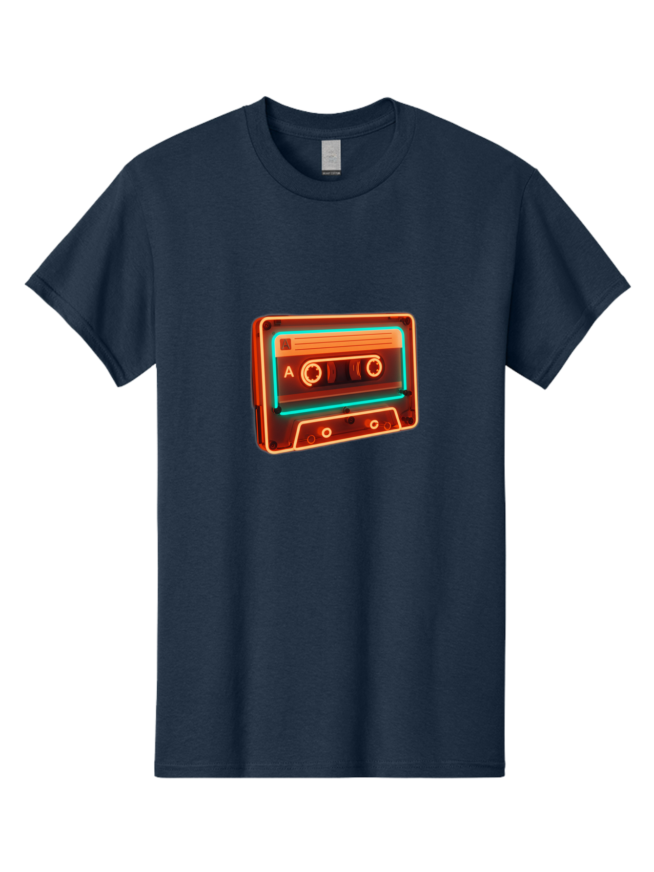 Cassette-Tape-4 Men'S Graphic Tee, 100% Cotton, Comfortable Casual Summer Wear, Machine Washable, Retro Cassette Tape, Vintage Music Format, Nostalgic Audio, Classic Sound, Music Player, Mixtape Culture, Nostalgic Vibes, Retro Technology, Baa262