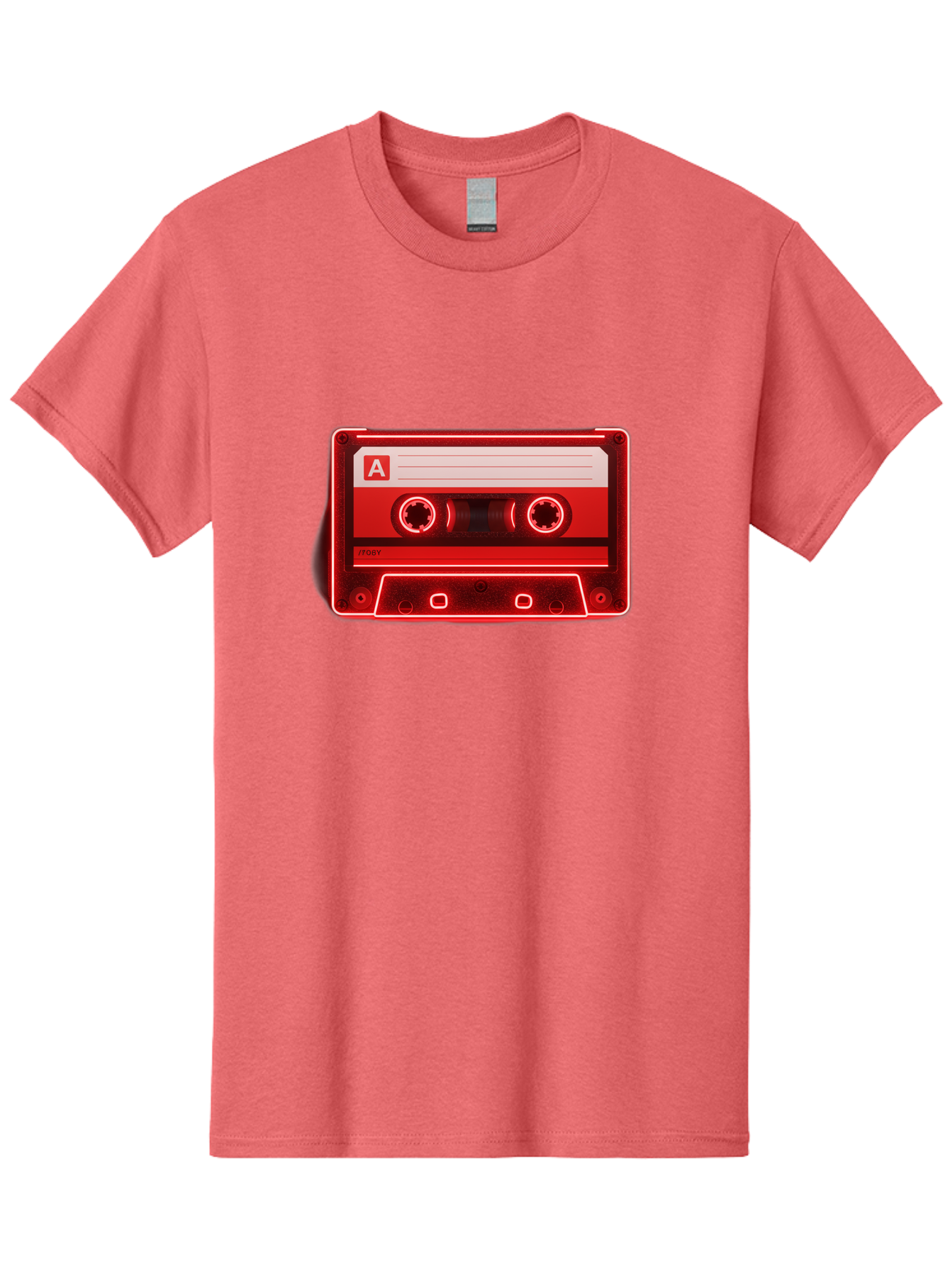 Cassette-Tape-A-2 Men'S Graphic Tee, 100% Cotton, Comfortable Casual Summer Wear, Machine Washable, Retro Cassette Tape, Mix Tape, Nostalgic Music, Vintage Audio, Retro Technology, Classic Music Format, Compact Cassette Baa266