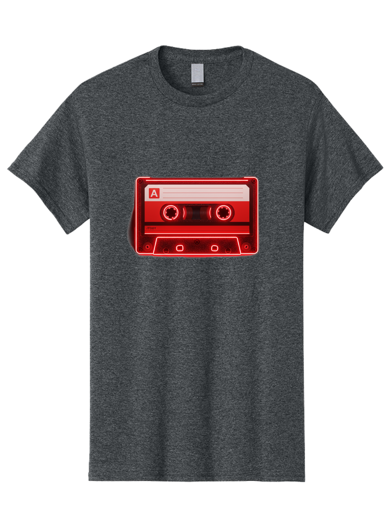 Cassette-Tape-A-2 Men'S Graphic Tee, 100% Cotton, Comfortable Casual Summer Wear, Machine Washable, Retro Cassette Tape, Mix Tape, Nostalgic Music, Vintage Audio, Retro Technology, Classic Music Format, Compact Cassette Baa266
