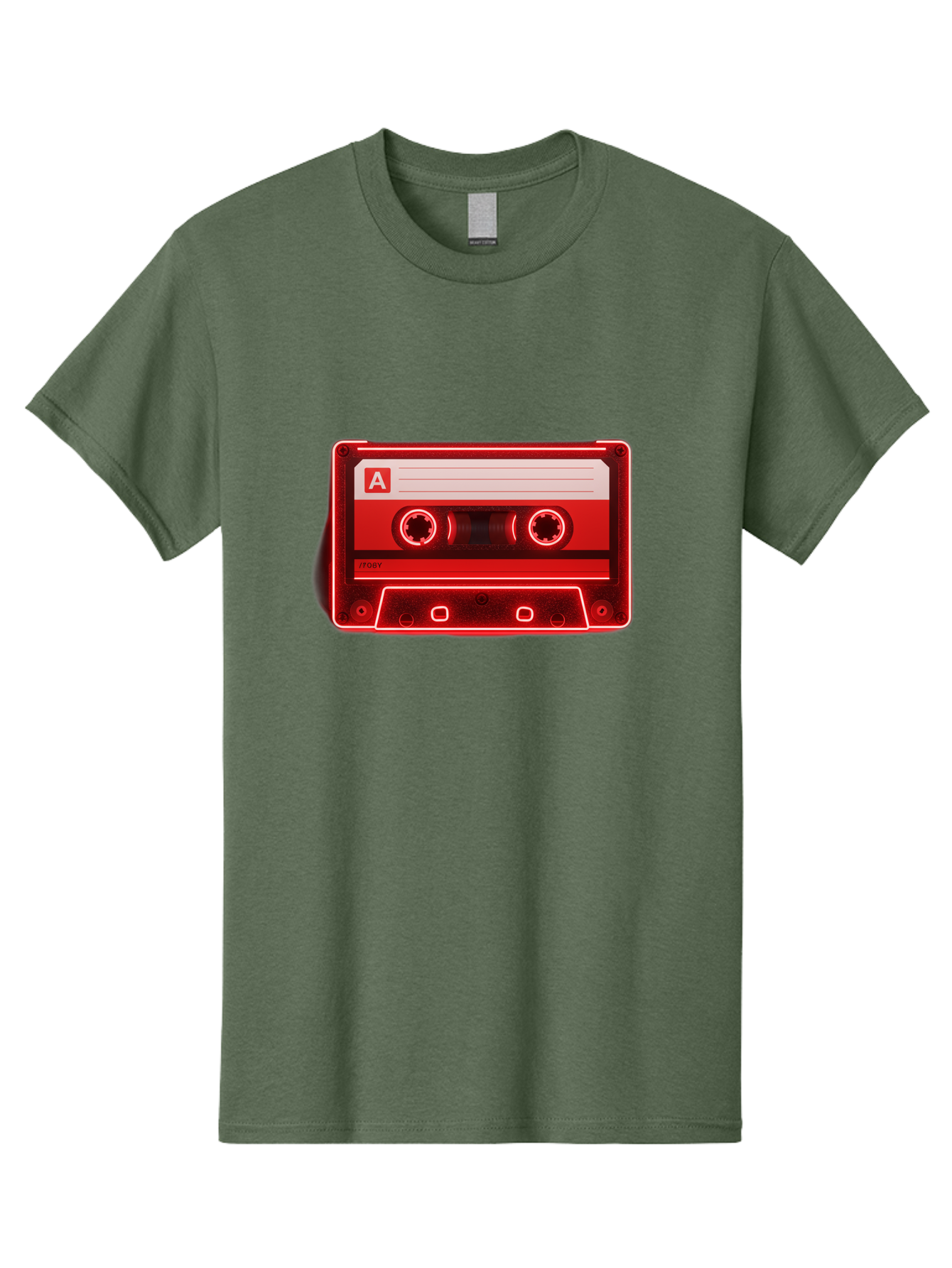 Cassette-Tape-A-2 Men'S Graphic Tee, 100% Cotton, Comfortable Casual Summer Wear, Machine Washable, Retro Cassette Tape, Mix Tape, Nostalgic Music, Vintage Audio, Retro Technology, Classic Music Format, Compact Cassette Baa266