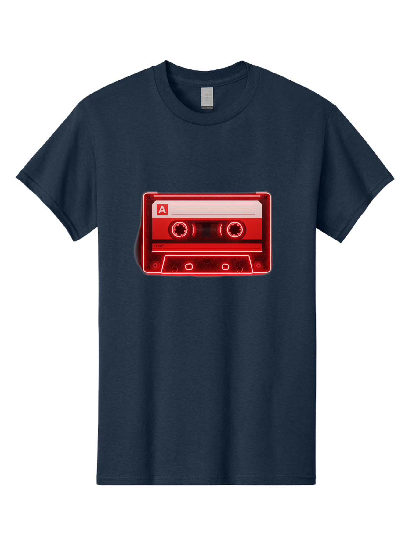Cassette-Tape-A-2 Men'S Graphic Tee, 100% Cotton, Comfortable Casual Summer Wear, Machine Washable, Retro Cassette Tape, Mix Tape, Nostalgic Music, Vintage Audio, Retro Technology, Classic Music Format, Compact Cassette Baa266
