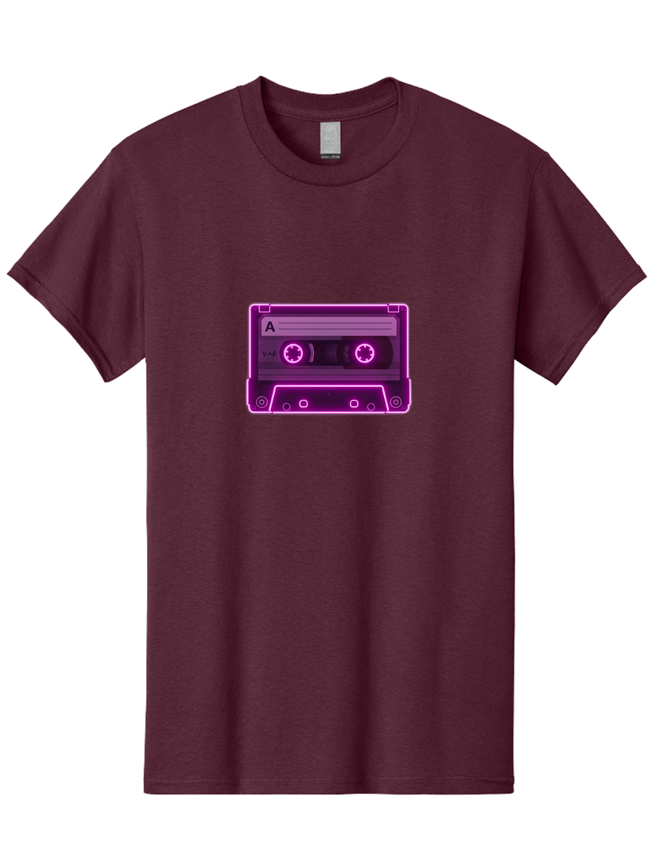 Cassette-Tape-A-3 Men'S Graphic Tee, 100% Cotton, Comfortable Casual Summer Wear, Machine Washable, Cassette Tape, Retro Music, Vintage Technology, Nostalgic Feel, Music Format, Analog Sound, Side A Baa267