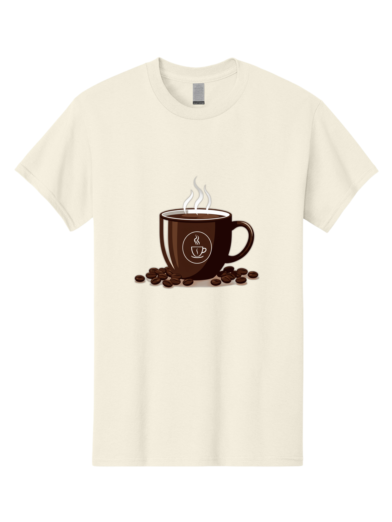 Coffee-Cup-13 Men'S Graphic Tee, 100% Cotton, Comfortable Casual Summer Wear, Machine Washable, Coffee Cup, Hot Beverage, Steaming Coffee, Coffee Beans, Coffee Logo, Coffee Break, Morning Coffee, Coffee Time, Coffee Illustration Baa347