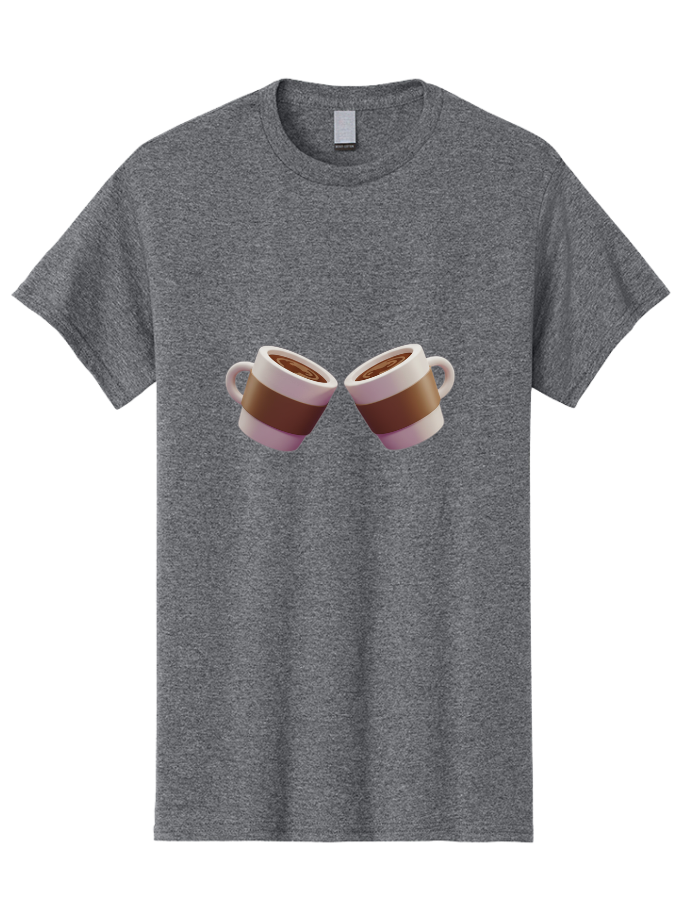 Coffee-Cups-1 Men'S Graphic Tee, 100% Cotton, Comfortable Casual Summer Wear, Machine Washable, Coffee Cups, Coffee Break, Hot Beverage, Morning Coffee, Coffee Time, Espresso Cup, Coffee Lovers, Daily Grind Baa367