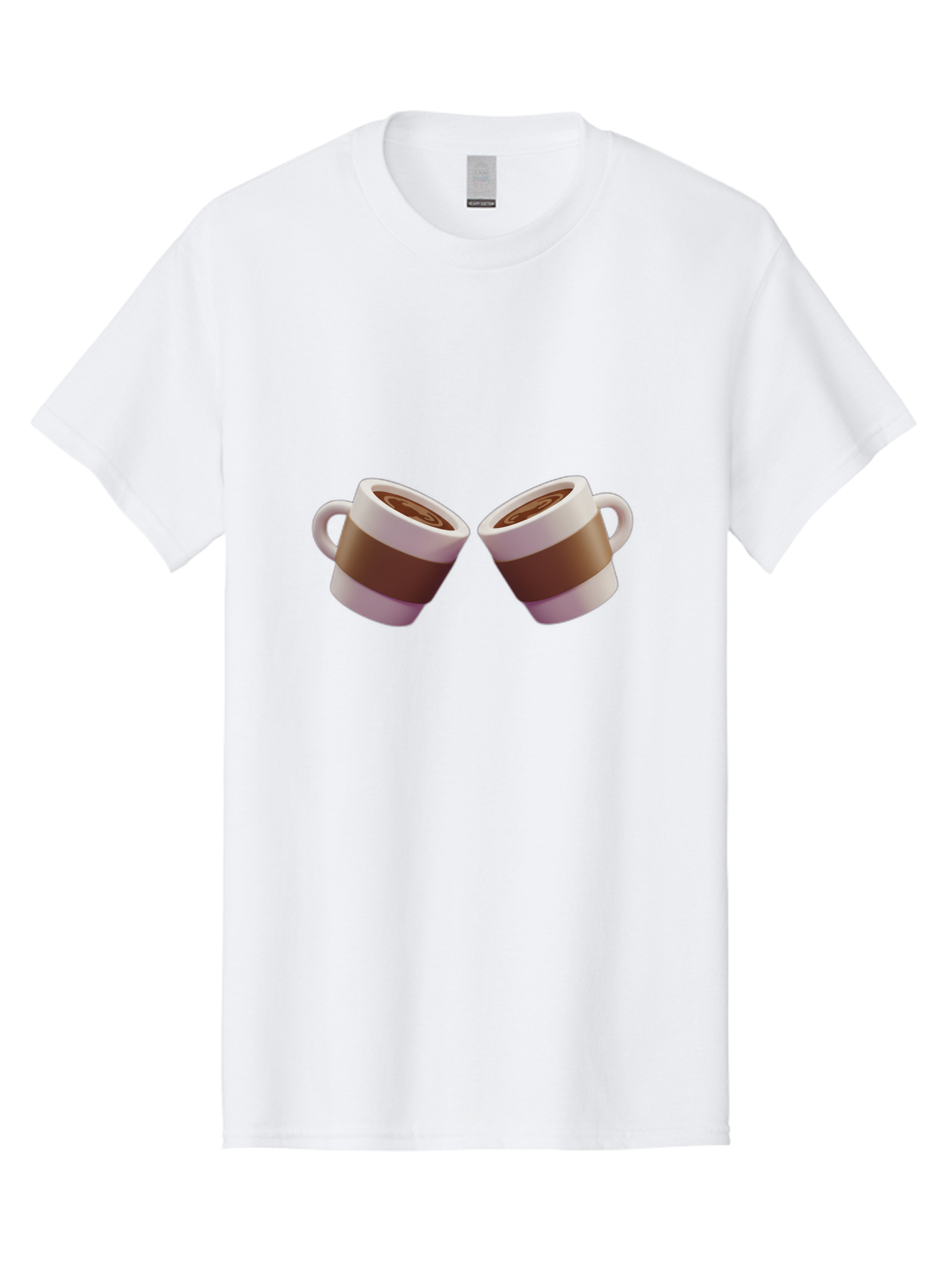 Coffee-Cups-1 Men'S Graphic Tee, 100% Cotton, Comfortable Casual Summer Wear, Machine Washable, Coffee Cups, Coffee Break, Hot Beverage, Morning Coffee, Coffee Time, Espresso Cup, Coffee Lovers, Daily Grind Baa367