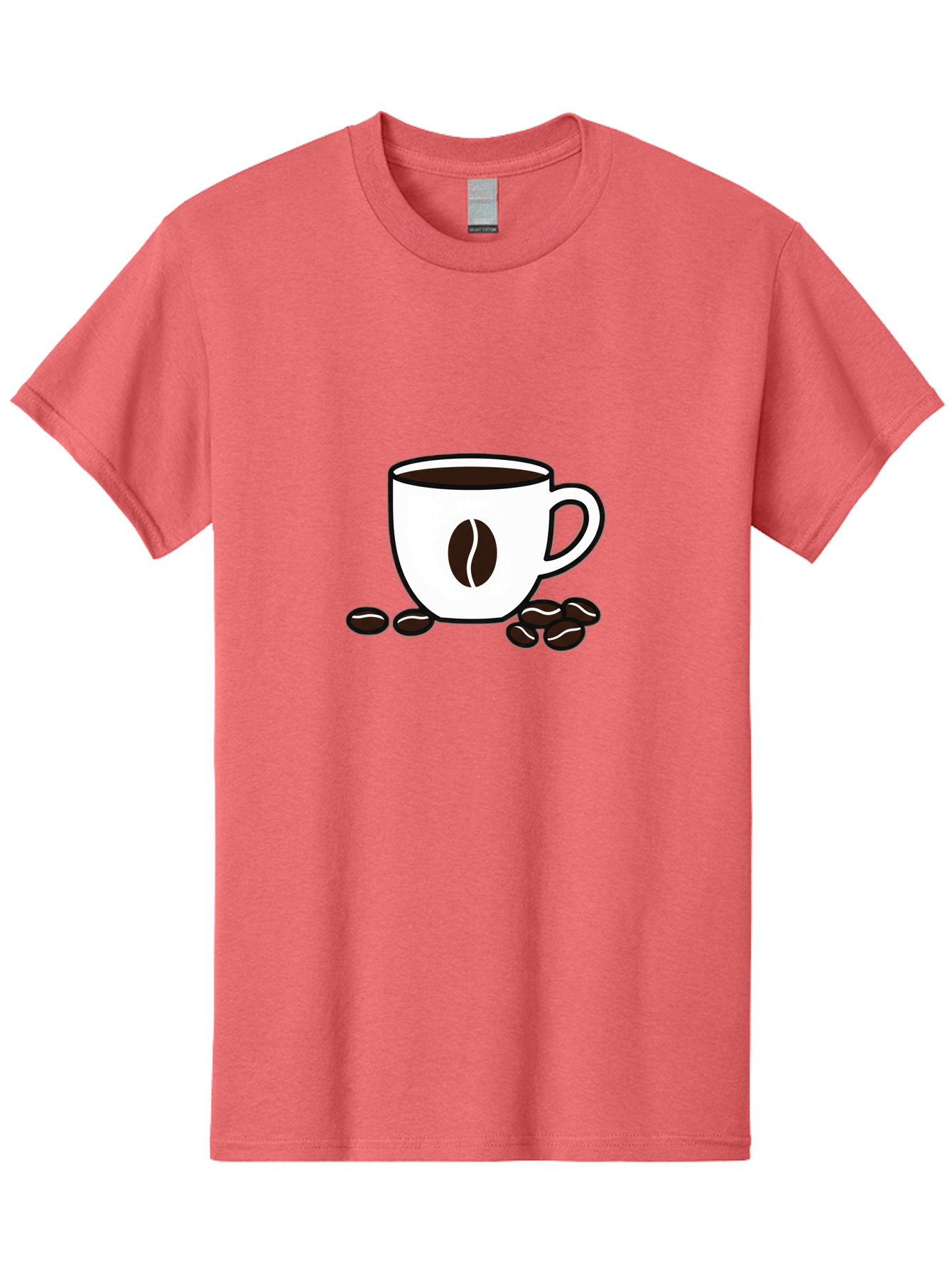 Coffee-Mug-2 Men'S Graphic Tee, 100% Cotton, Comfortable Casual Summer Wear, Machine Washable, Coffee Mug, Coffee Beans, Morning Coffee, Coffee Break, Caffeine Boost, Coffee Time, Coffee Lover, Coffee Art Baa376