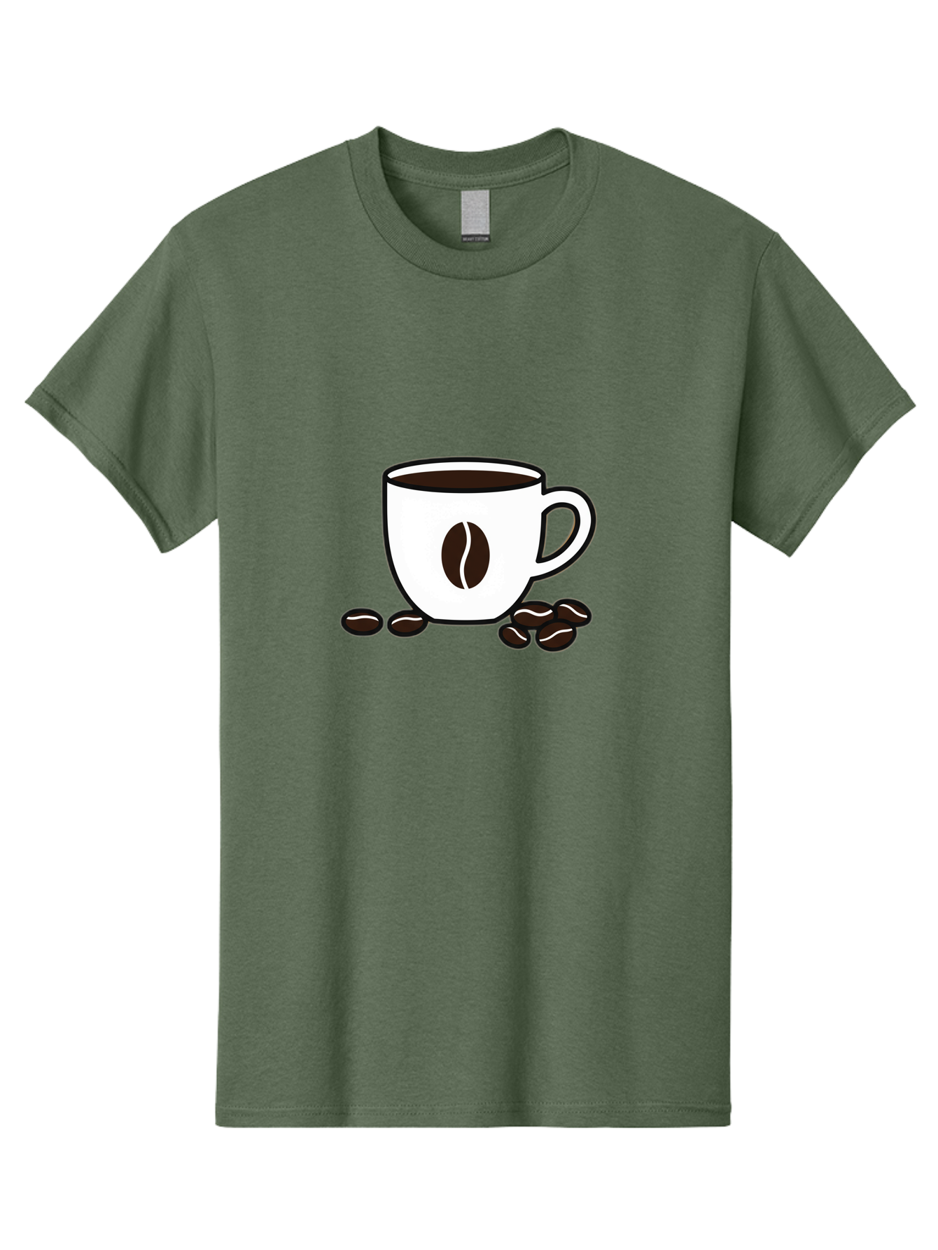 Coffee-Mug-2 Men'S Graphic Tee, 100% Cotton, Comfortable Casual Summer Wear, Machine Washable, Coffee Mug, Coffee Beans, Morning Coffee, Coffee Break, Caffeine Boost, Coffee Time, Coffee Lover, Coffee Art Baa376