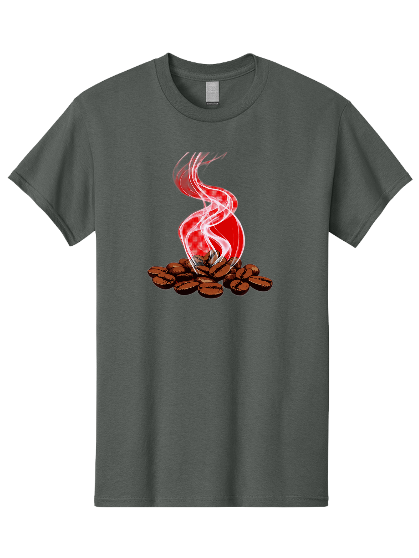 Coffee Men'S Graphic Tee, 100% Cotton, Comfortable Casual Summer Wear, Machine Washable, Coffee Beans, Roasted Coffee, Freshly Brewed Coffee, Steam Rising, Morning Coffee, Coffee Culture, Energy Boost, Morning Pick-Me-Up Baa381