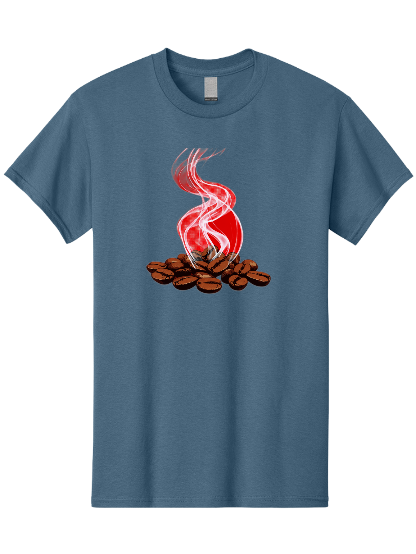 Coffee Men'S Graphic Tee, 100% Cotton, Comfortable Casual Summer Wear, Machine Washable, Coffee Beans, Roasted Coffee, Freshly Brewed Coffee, Steam Rising, Morning Coffee, Coffee Culture, Energy Boost, Morning Pick-Me-Up Baa381