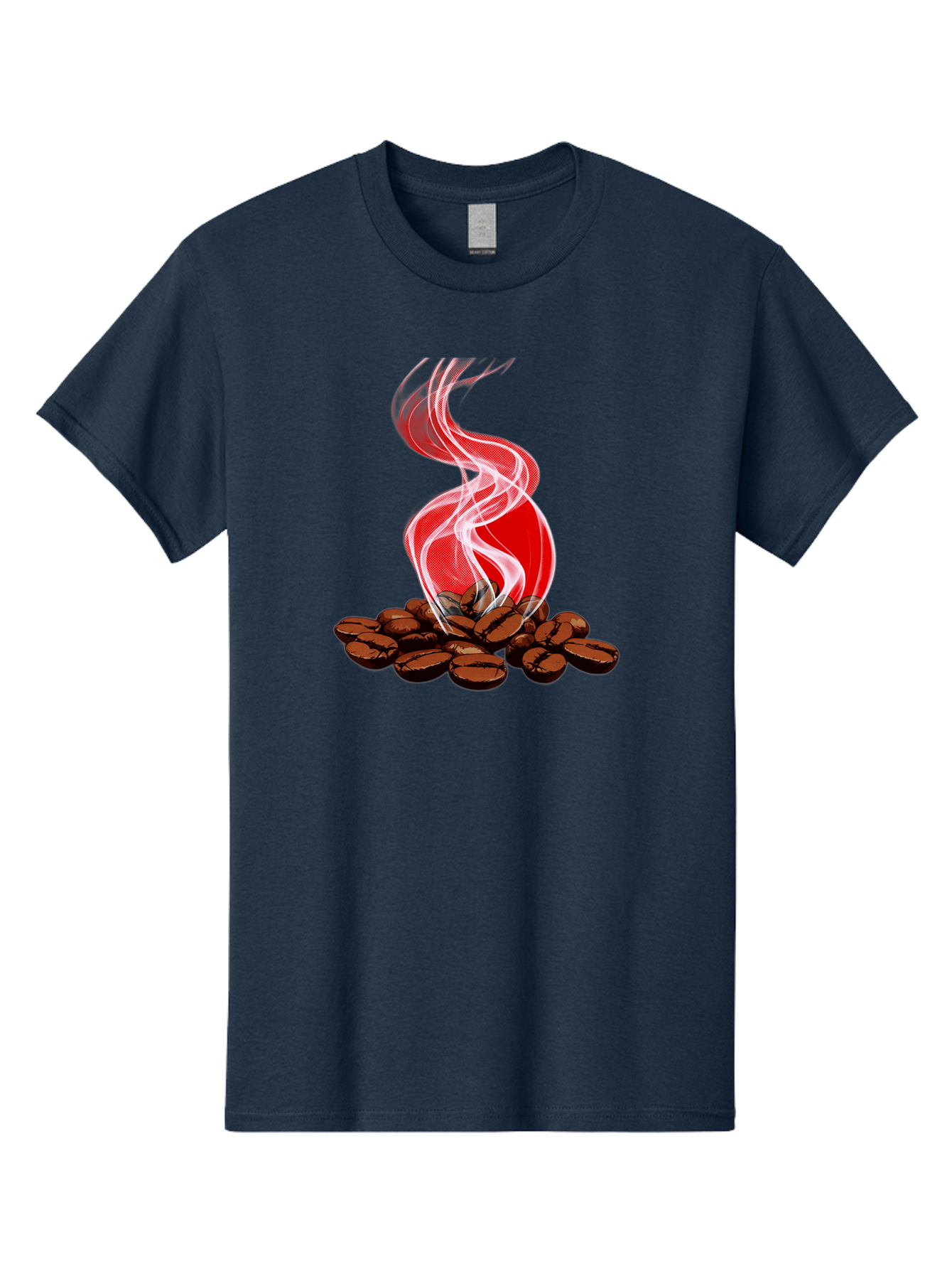 Coffee Men'S Graphic Tee, 100% Cotton, Comfortable Casual Summer Wear, Machine Washable, Coffee Beans, Roasted Coffee, Freshly Brewed Coffee, Steam Rising, Morning Coffee, Coffee Culture, Energy Boost, Morning Pick-Me-Up Baa381