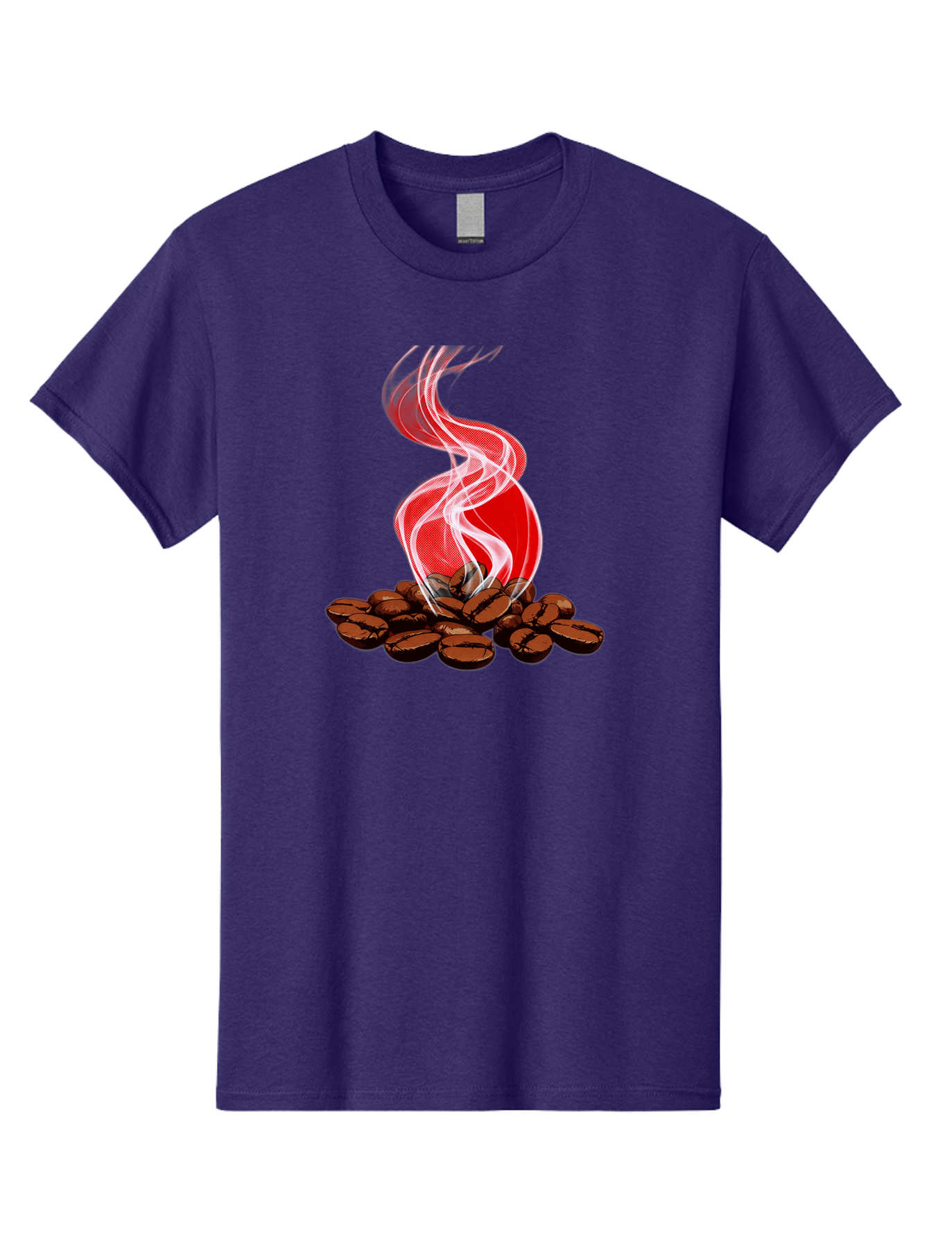 Coffee Men'S Graphic Tee, 100% Cotton, Comfortable Casual Summer Wear, Machine Washable, Coffee Beans, Roasted Coffee, Freshly Brewed Coffee, Steam Rising, Morning Coffee, Coffee Culture, Energy Boost, Morning Pick-Me-Up Baa381