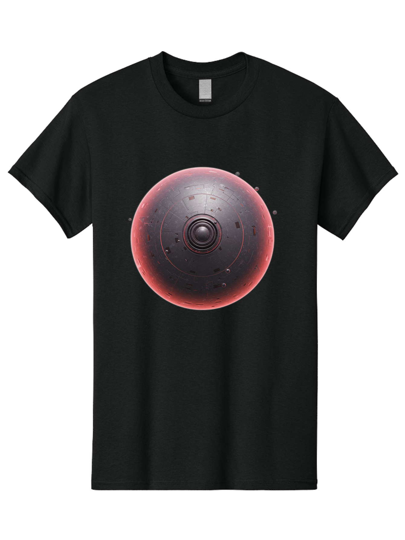 Death-Star Men'S Graphic Tee, 100% Cotton, Comfortable Casual Summer Wear, Machine Washable, Death Star, Star Wars, Space Station, Iconic Design, Futuristic Technology, Spherical Shape, Dark Side, Sci-Fi, Pop Culture Baa442