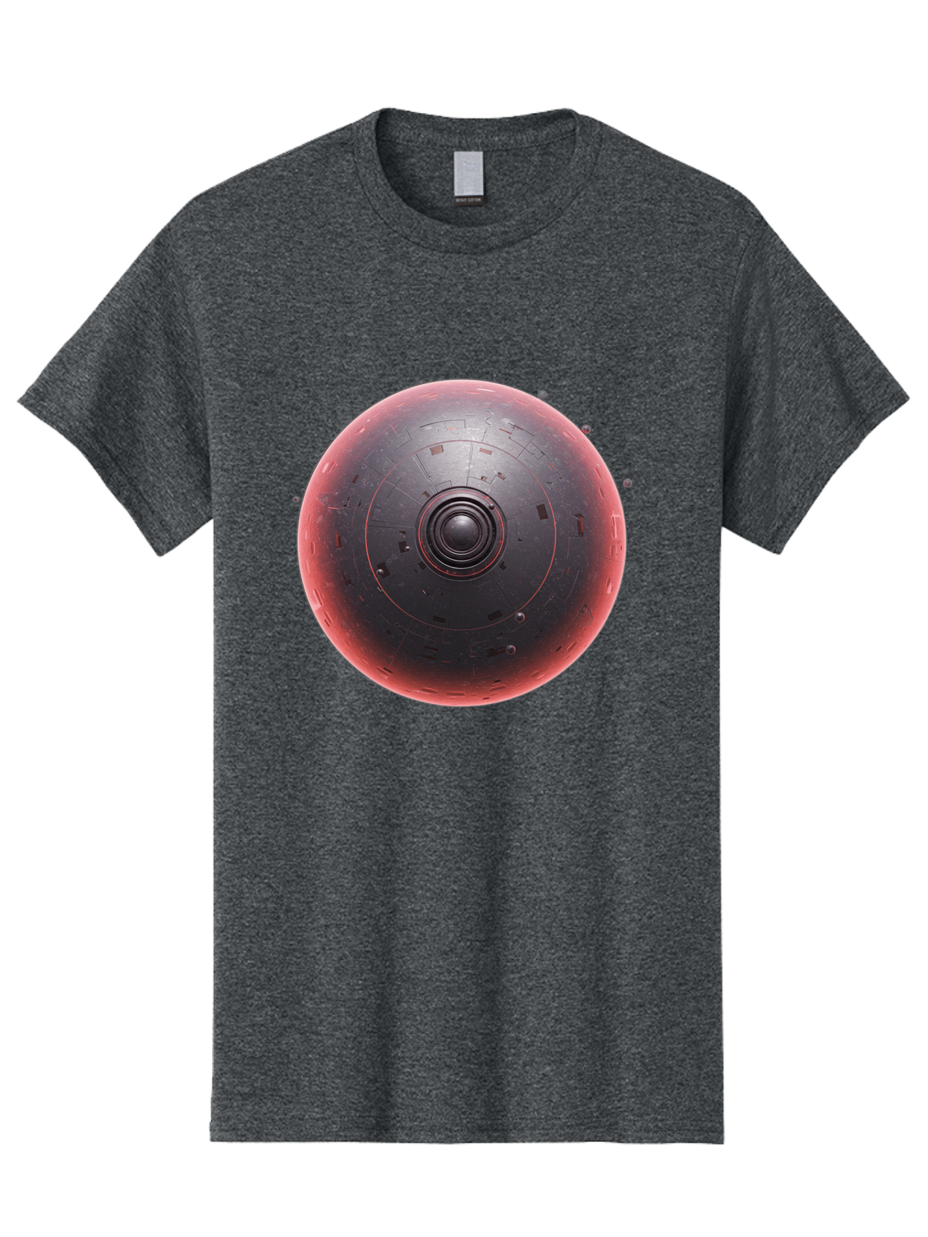 Death-Star Men'S Graphic Tee, 100% Cotton, Comfortable Casual Summer Wear, Machine Washable, Death Star, Star Wars, Space Station, Iconic Design, Futuristic Technology, Spherical Shape, Dark Side, Sci-Fi, Pop Culture Baa442