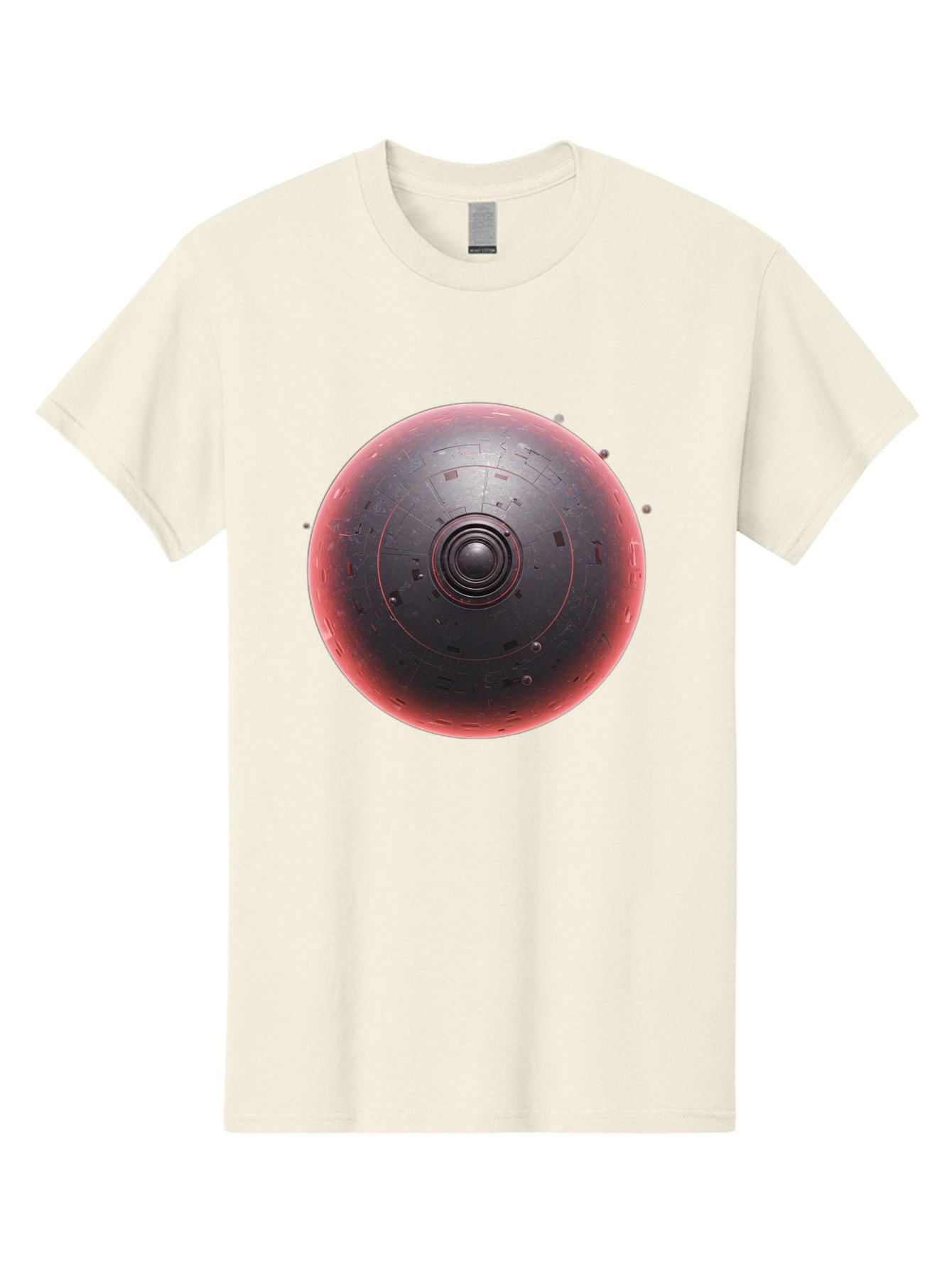 Death-Star Men'S Graphic Tee, 100% Cotton, Comfortable Casual Summer Wear, Machine Washable, Death Star, Star Wars, Space Station, Iconic Design, Futuristic Technology, Spherical Shape, Dark Side, Sci-Fi, Pop Culture Baa442