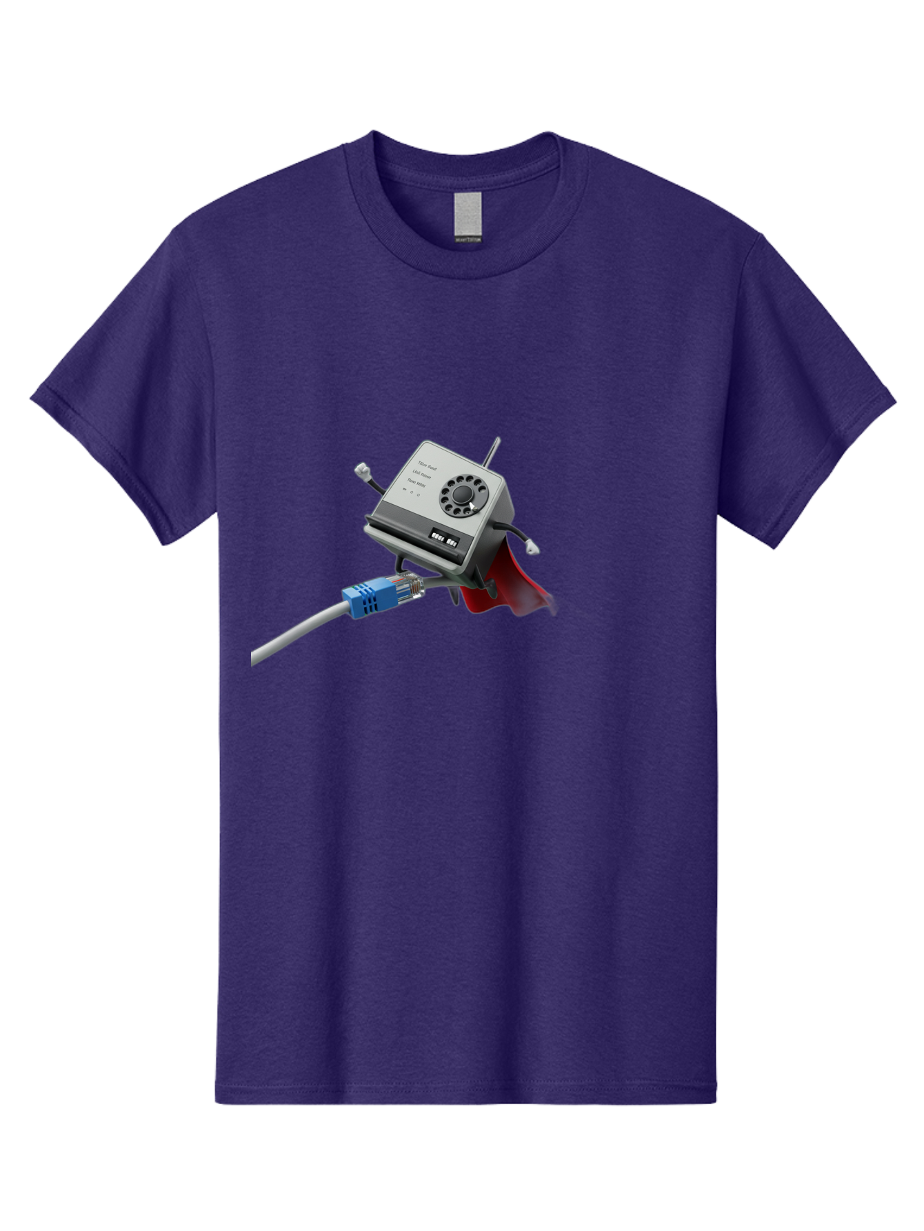 Dial-Up-Modem Men'S Graphic Tee, 100% Cotton, Comfortable Casual Summer Wear, Machine Washable, 56K V.90/V.34 Fax/Data/Voice Modem, Vintage Computer Hardware, Retro Technology, Dial-Up Internet, Nostalgic Tech, Antique Electronics, Baa447