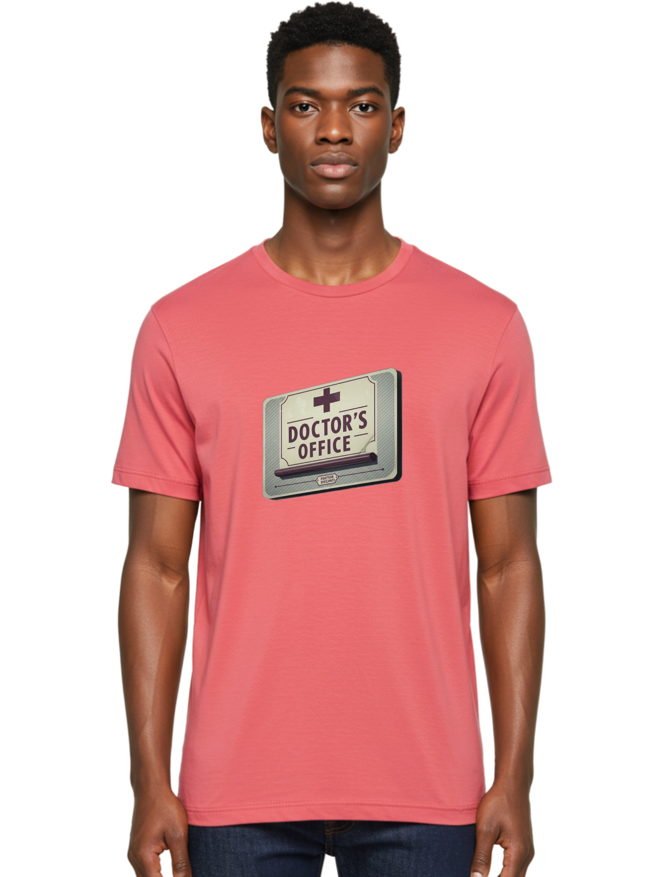 Doctor-S-Office-3 Men'S Graphic Tee, 100% Cotton, Comfortable Casual Summer Wear, Machine Washable, Doctor'S Office Sign, Medical Symbol, Medical Cross, Vintage Sign, Retro Style, Medical Signage, Healthcare Icon, Doctor'S Office, Tatort Deko Baa478