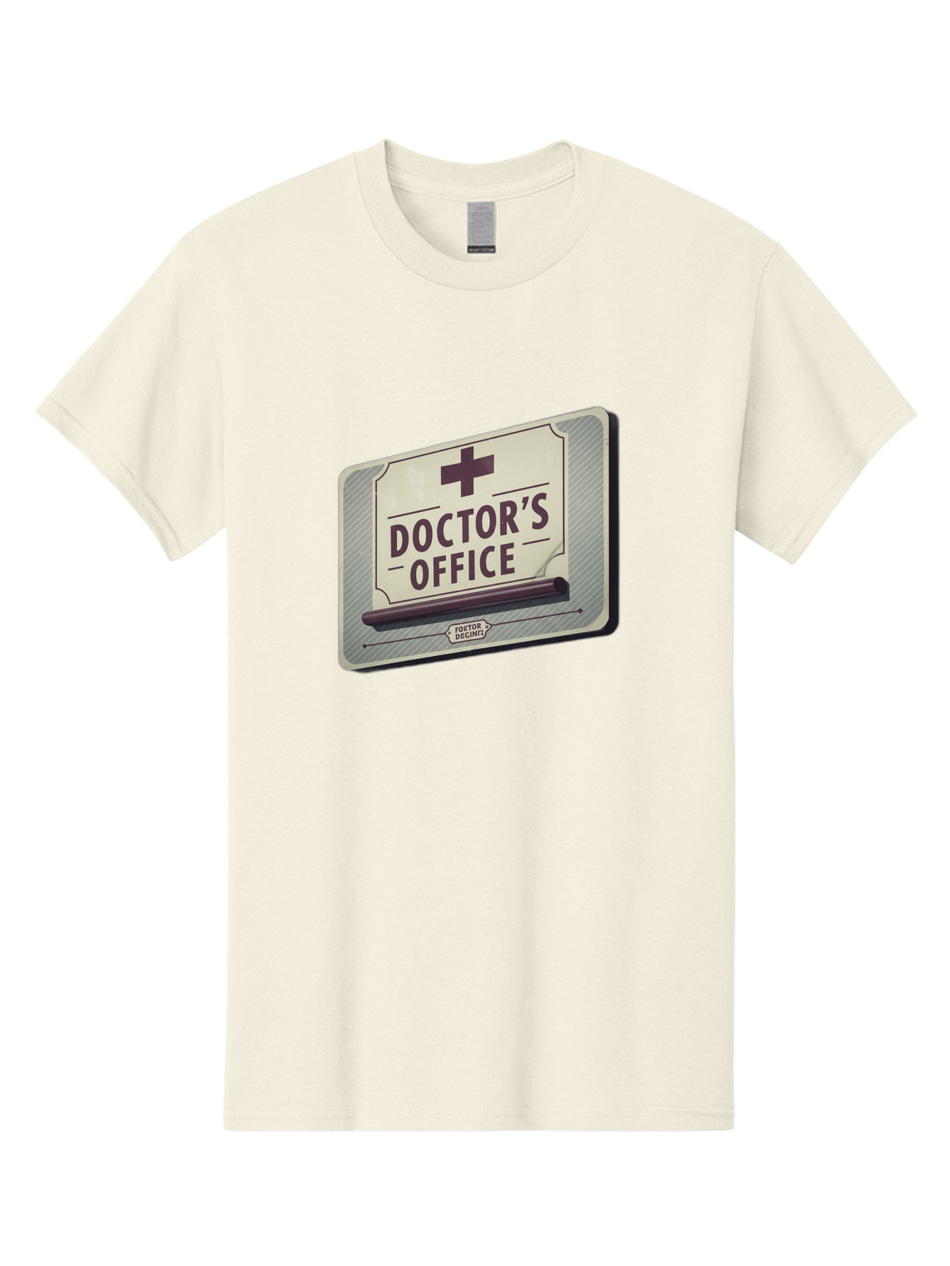 Doctor-S-Office-3 Men'S Graphic Tee, 100% Cotton, Comfortable Casual Summer Wear, Machine Washable, Doctor'S Office Sign, Medical Symbol, Medical Cross, Vintage Sign, Retro Style, Medical Signage, Healthcare Icon, Doctor'S Office, Tatort Deko Baa478