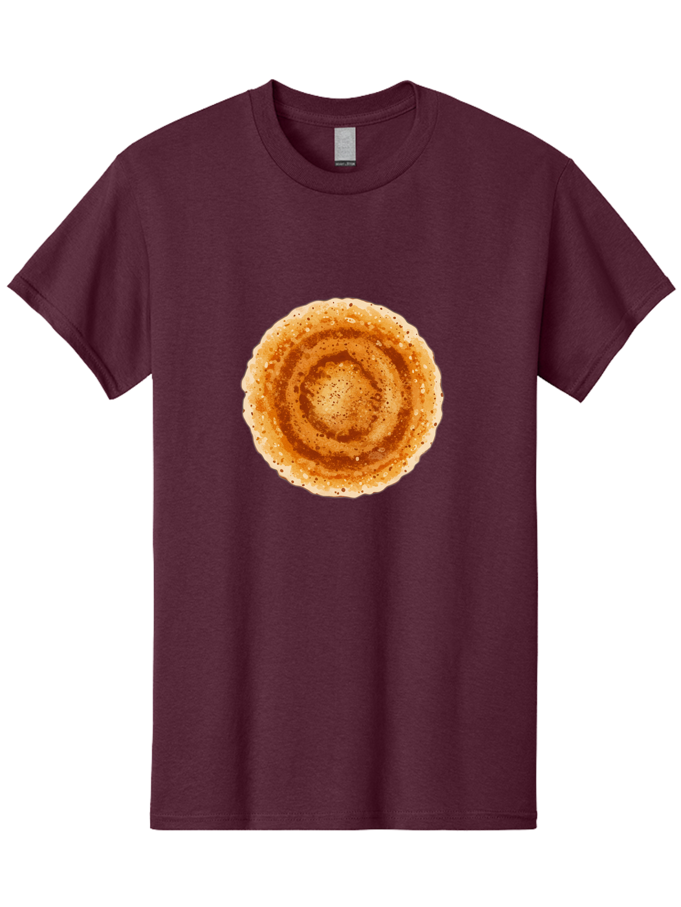Dosa-1 Men'S Graphic Tee, 100% Cotton, Comfortable Casual Summer Wear, Machine Washable, Coffee Drink, Espresso-Style Beverage, Frothy Texture, Brown Color, Coffee Foam, Coffee Cup, Morning Coffee Baa532