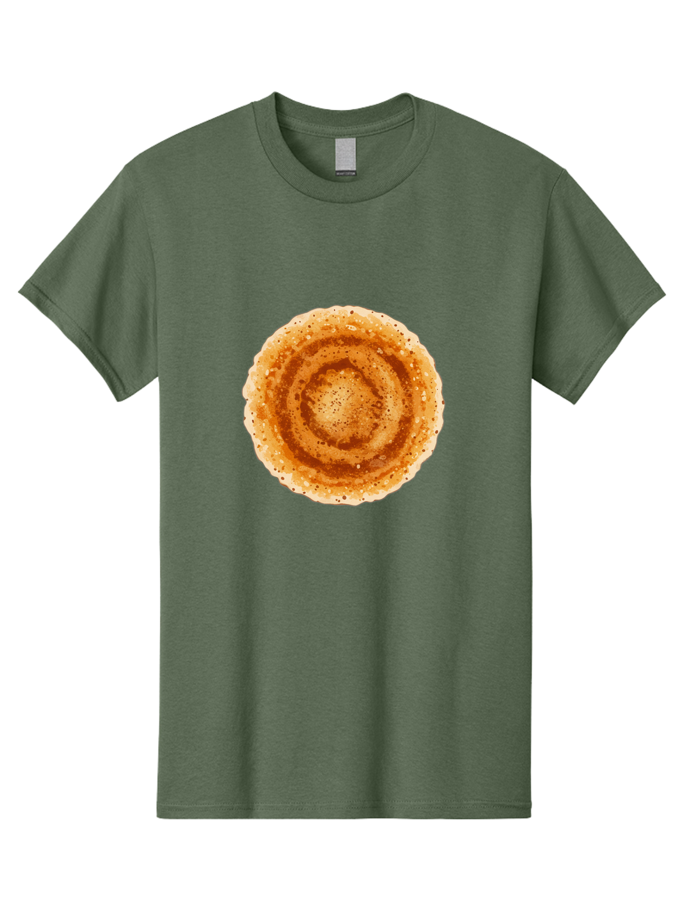 Dosa-1 Men'S Graphic Tee, 100% Cotton, Comfortable Casual Summer Wear, Machine Washable, Coffee Drink, Espresso-Style Beverage, Frothy Texture, Brown Color, Coffee Foam, Coffee Cup, Morning Coffee Baa532
