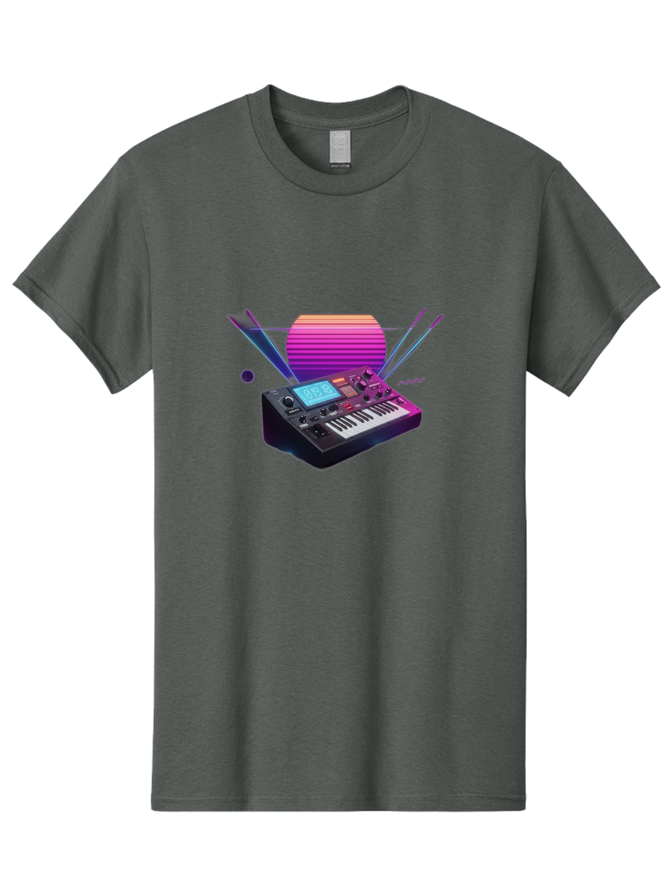 Korg-Minilogue Men'S Graphic Tee, 100% Cotton, Comfortable Casual Summer Wear, Machine Washable, Korg Minilogue Synthesizer, Music Production, Sound Design, Audio Equipment, Electronic Music, Synth, Musical Instrument, Music Gear, Baa907