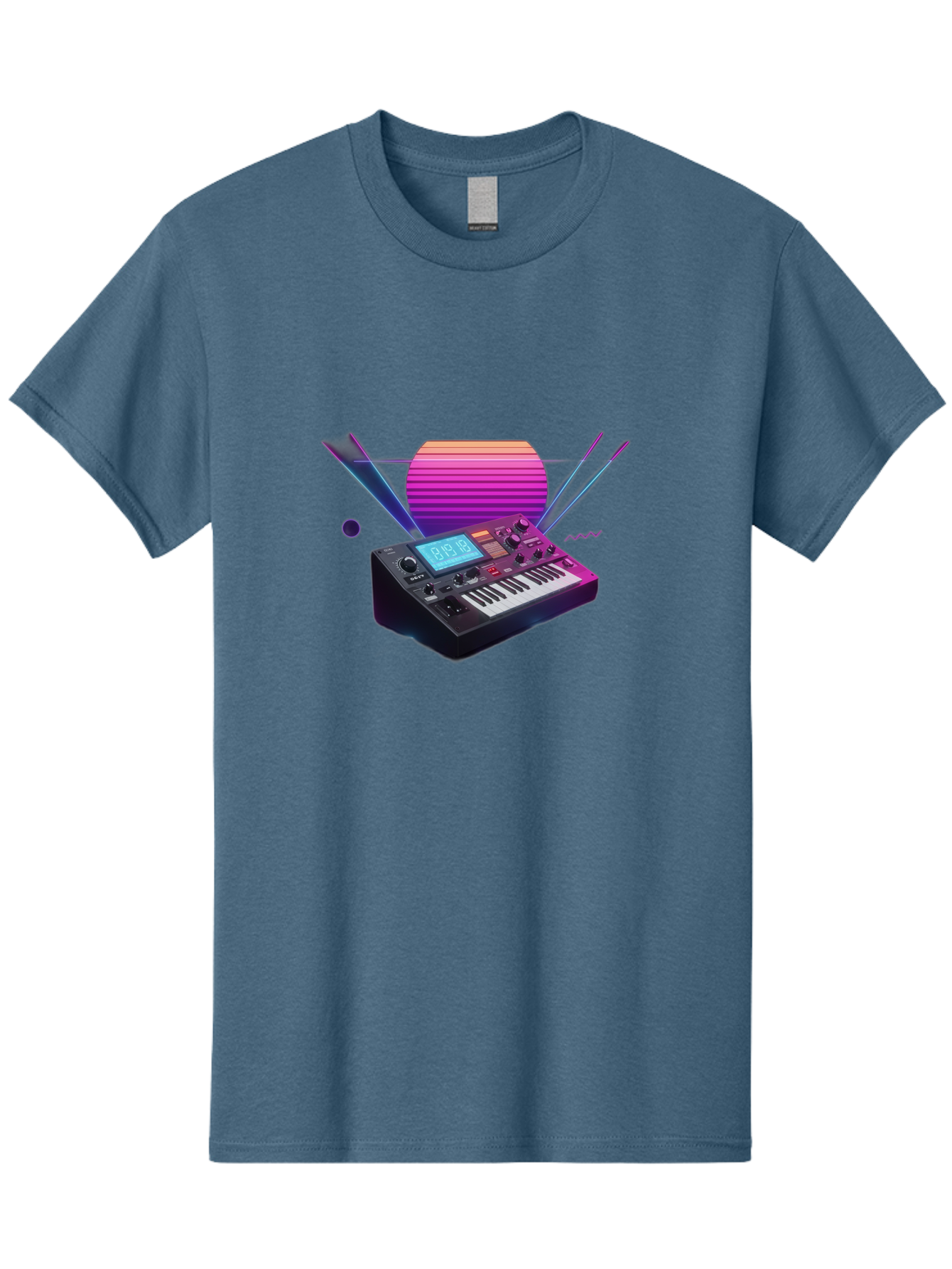 Korg-Minilogue Men'S Graphic Tee, 100% Cotton, Comfortable Casual Summer Wear, Machine Washable, Korg Minilogue Synthesizer, Music Production, Sound Design, Audio Equipment, Electronic Music, Synth, Musical Instrument, Music Gear, Baa907