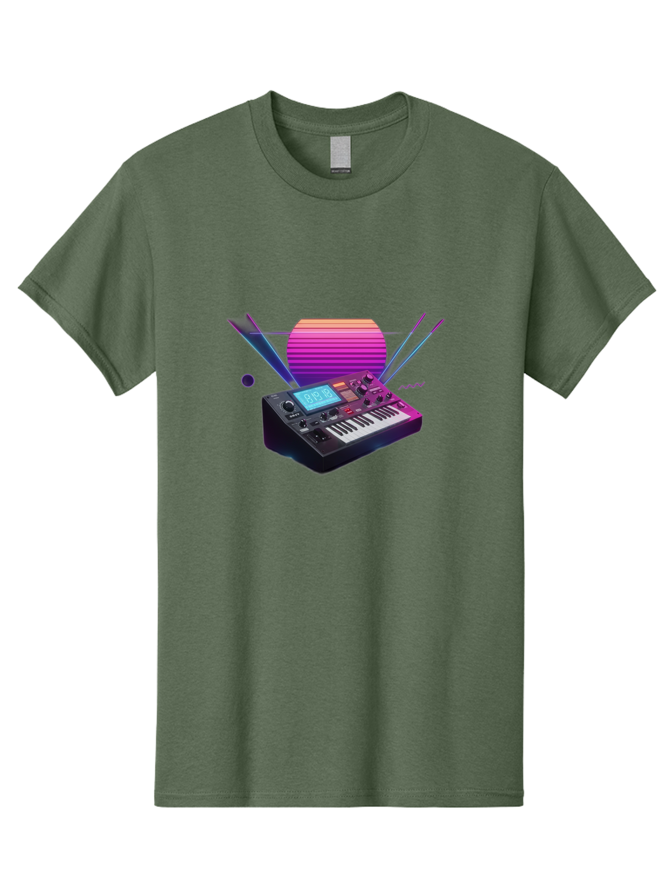 Korg-Minilogue Men'S Graphic Tee, 100% Cotton, Comfortable Casual Summer Wear, Machine Washable, Korg Minilogue Synthesizer, Music Production, Sound Design, Audio Equipment, Electronic Music, Synth, Musical Instrument, Music Gear, Baa907