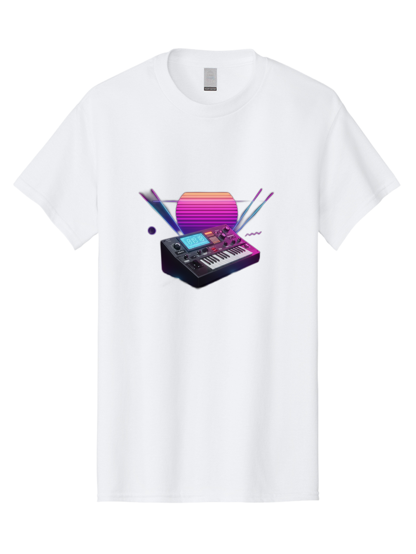 Korg-Minilogue Men'S Graphic Tee, 100% Cotton, Comfortable Casual Summer Wear, Machine Washable, Korg Minilogue Synthesizer, Music Production, Sound Design, Audio Equipment, Electronic Music, Synth, Musical Instrument, Music Gear, Baa907