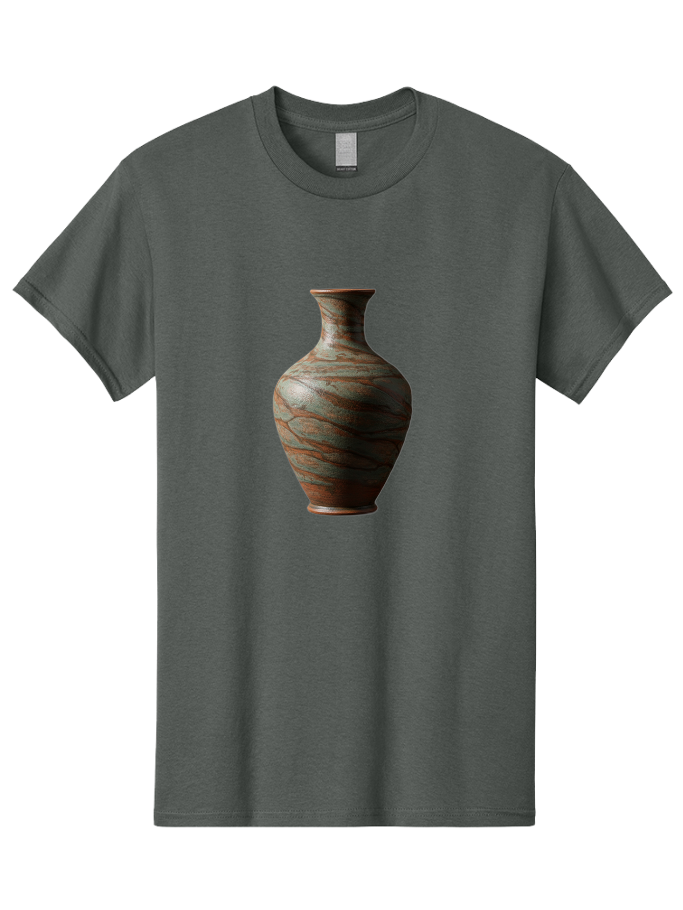 Marbled-Vase Men'S Graphic Tee, 100% Cotton, Comfortable Casual Summer Wear, Machine Washable, Marbled Vase, Decorative Vase, Elegant Design, Sophisticated Interior, Home Decor, Luxury Vase, Modern Art, Unique Pattern, Ornate Vase, Baa968