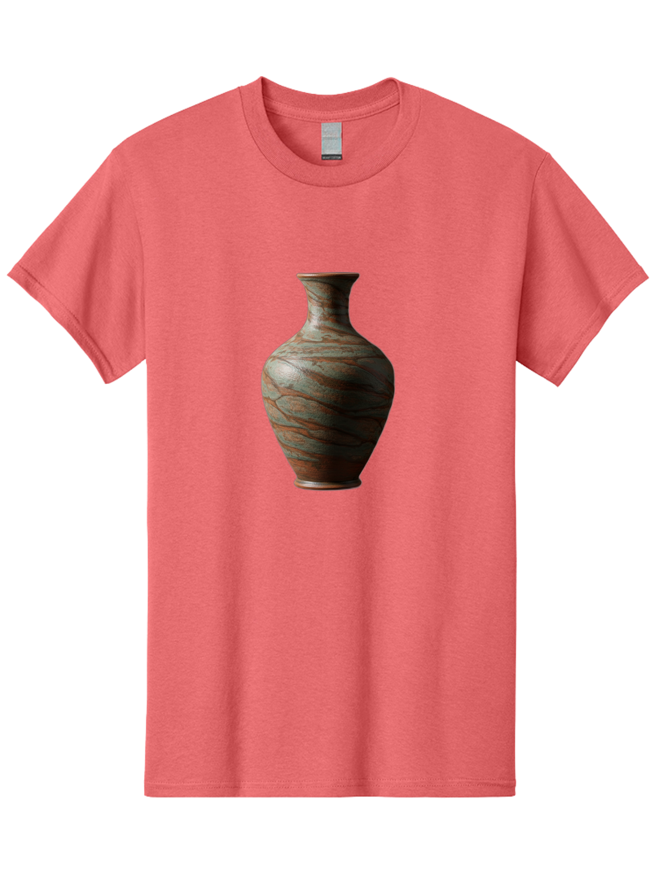 Marbled-Vase Men'S Graphic Tee, 100% Cotton, Comfortable Casual Summer Wear, Machine Washable, Marbled Vase, Decorative Vase, Elegant Design, Sophisticated Interior, Home Decor, Luxury Vase, Modern Art, Unique Pattern, Ornate Vase, Baa968
