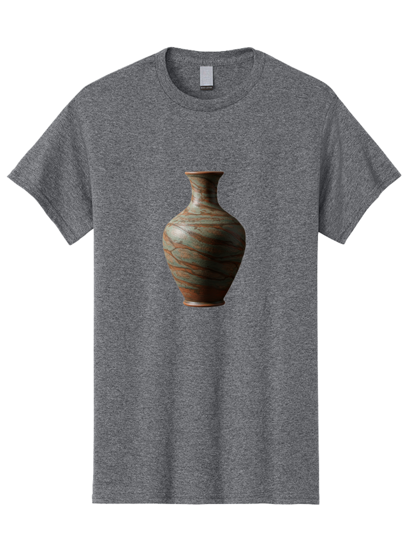 Marbled-Vase Men'S Graphic Tee, 100% Cotton, Comfortable Casual Summer Wear, Machine Washable, Marbled Vase, Decorative Vase, Elegant Design, Sophisticated Interior, Home Decor, Luxury Vase, Modern Art, Unique Pattern, Ornate Vase, Baa968