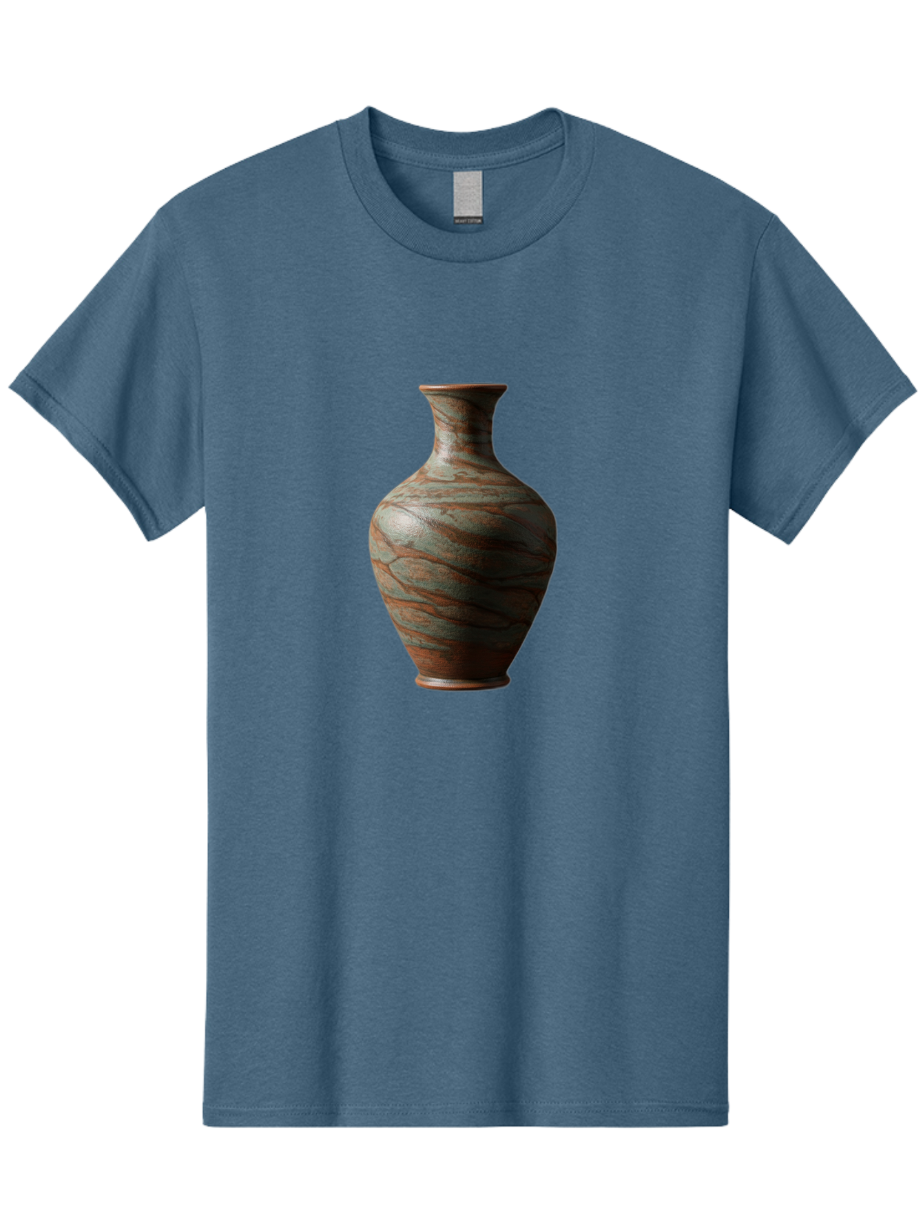 Marbled-Vase Men'S Graphic Tee, 100% Cotton, Comfortable Casual Summer Wear, Machine Washable, Marbled Vase, Decorative Vase, Elegant Design, Sophisticated Interior, Home Decor, Luxury Vase, Modern Art, Unique Pattern, Ornate Vase, Baa968