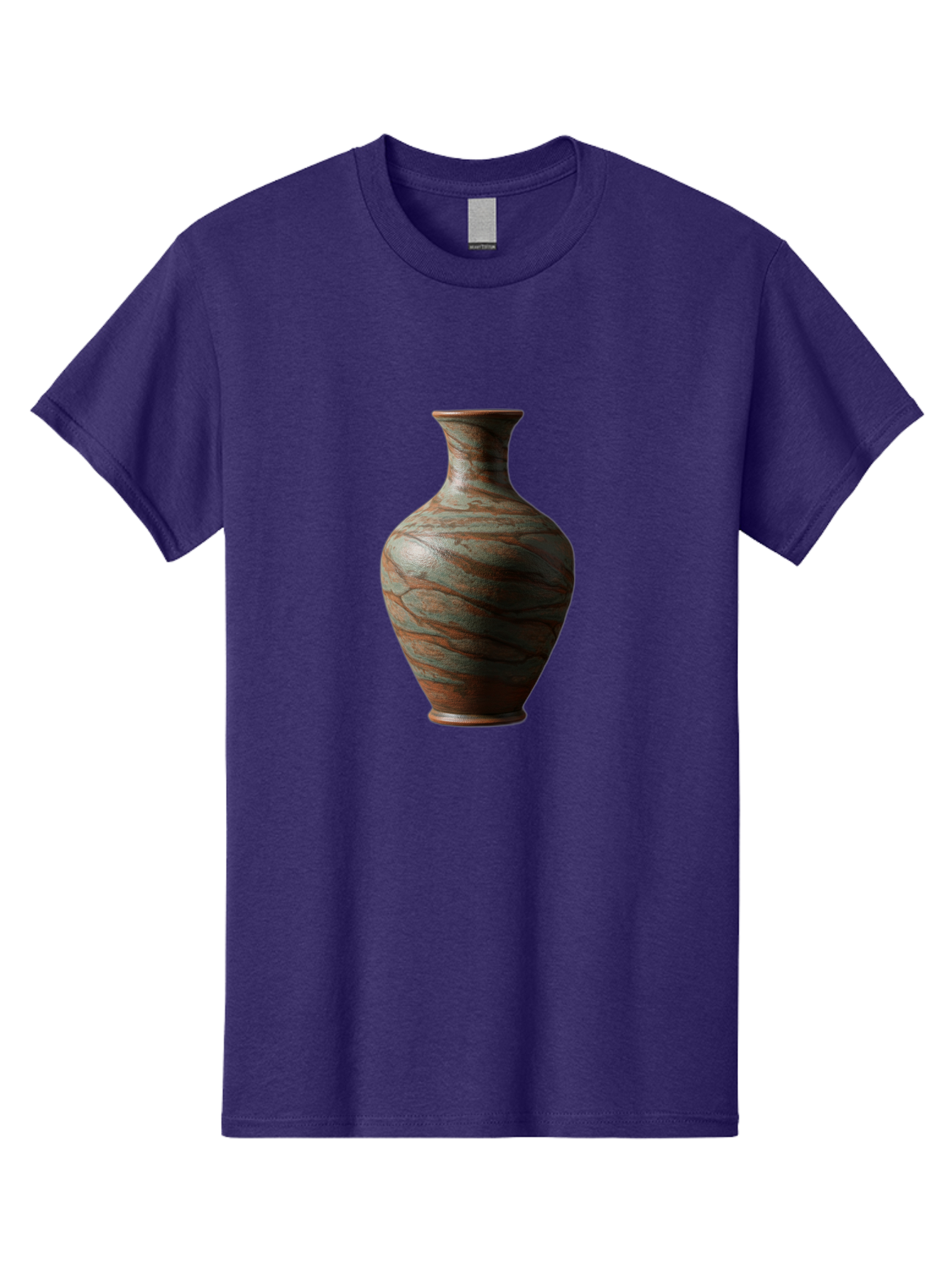 Marbled-Vase Men'S Graphic Tee, 100% Cotton, Comfortable Casual Summer Wear, Machine Washable, Marbled Vase, Decorative Vase, Elegant Design, Sophisticated Interior, Home Decor, Luxury Vase, Modern Art, Unique Pattern, Ornate Vase, Baa968