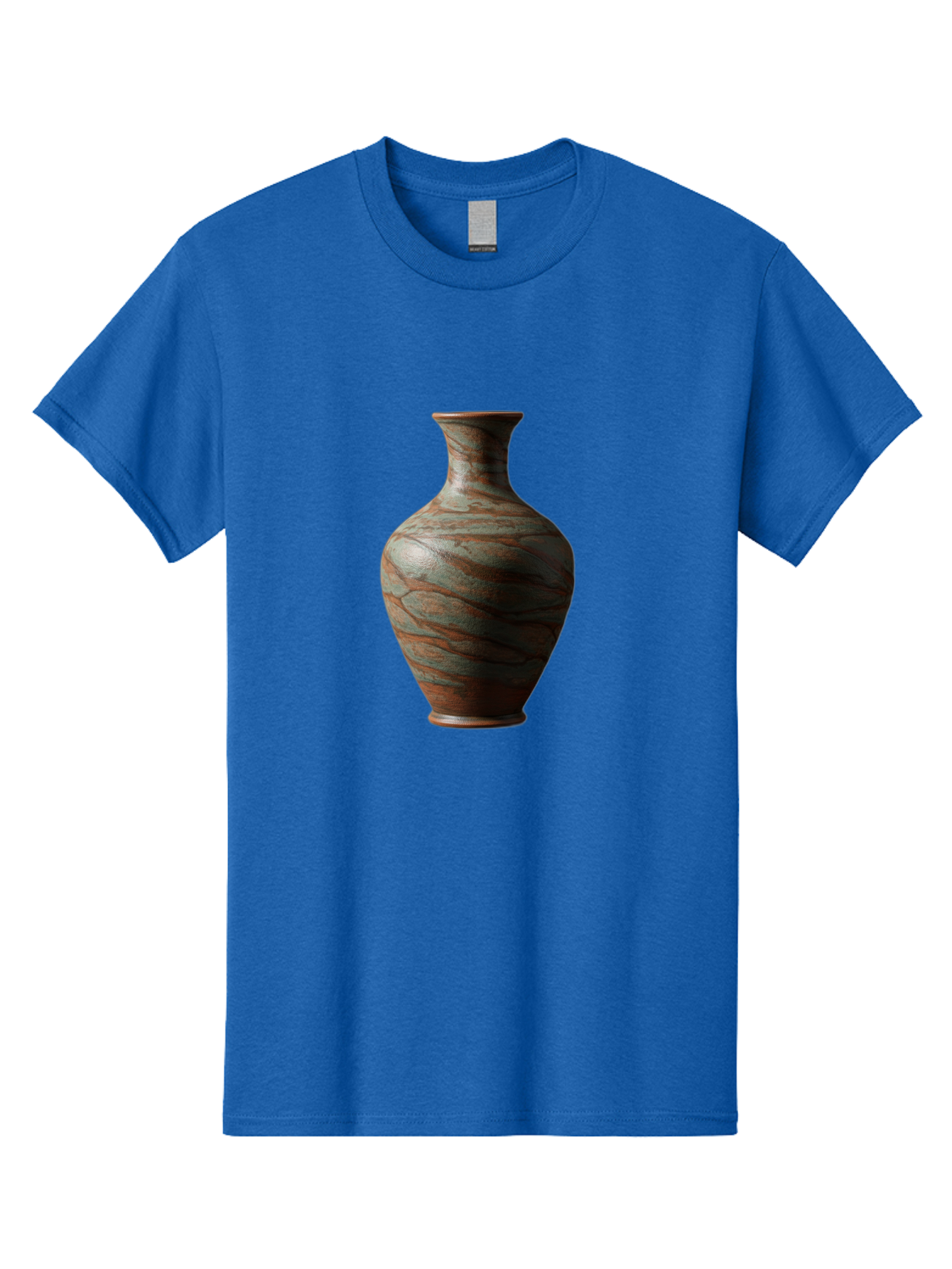 Marbled-Vase Men'S Graphic Tee, 100% Cotton, Comfortable Casual Summer Wear, Machine Washable, Marbled Vase, Decorative Vase, Elegant Design, Sophisticated Interior, Home Decor, Luxury Vase, Modern Art, Unique Pattern, Ornate Vase, Baa968
