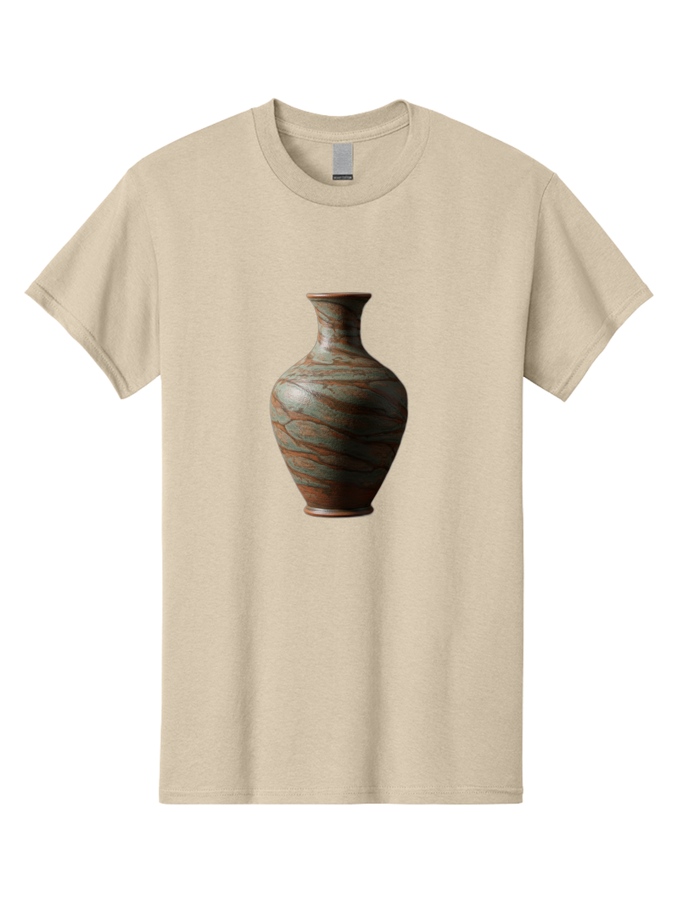 Marbled-Vase Men'S Graphic Tee, 100% Cotton, Comfortable Casual Summer Wear, Machine Washable, Marbled Vase, Decorative Vase, Elegant Design, Sophisticated Interior, Home Decor, Luxury Vase, Modern Art, Unique Pattern, Ornate Vase, Baa968