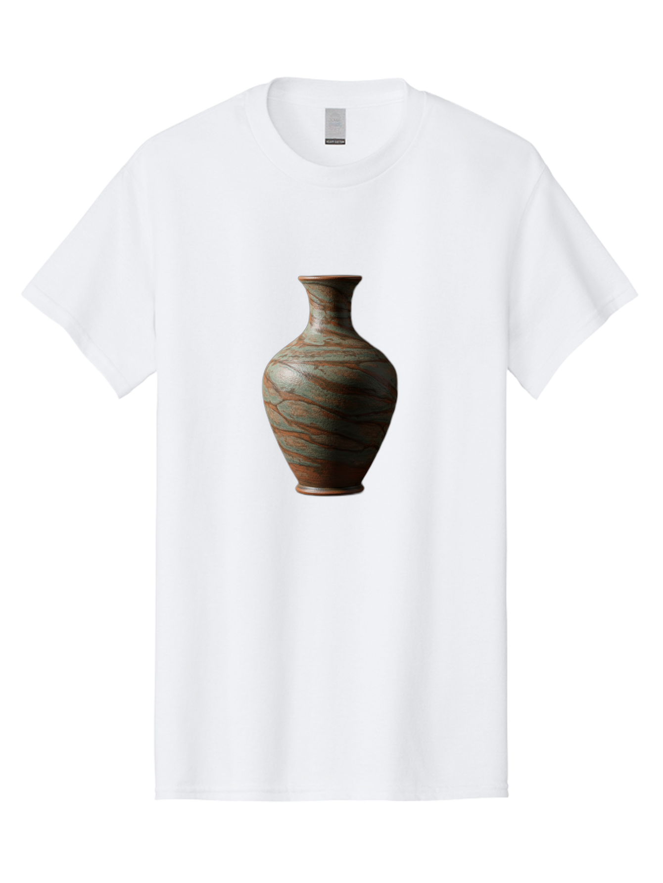 Marbled-Vase Men'S Graphic Tee, 100% Cotton, Comfortable Casual Summer Wear, Machine Washable, Marbled Vase, Decorative Vase, Elegant Design, Sophisticated Interior, Home Decor, Luxury Vase, Modern Art, Unique Pattern, Ornate Vase, Baa968