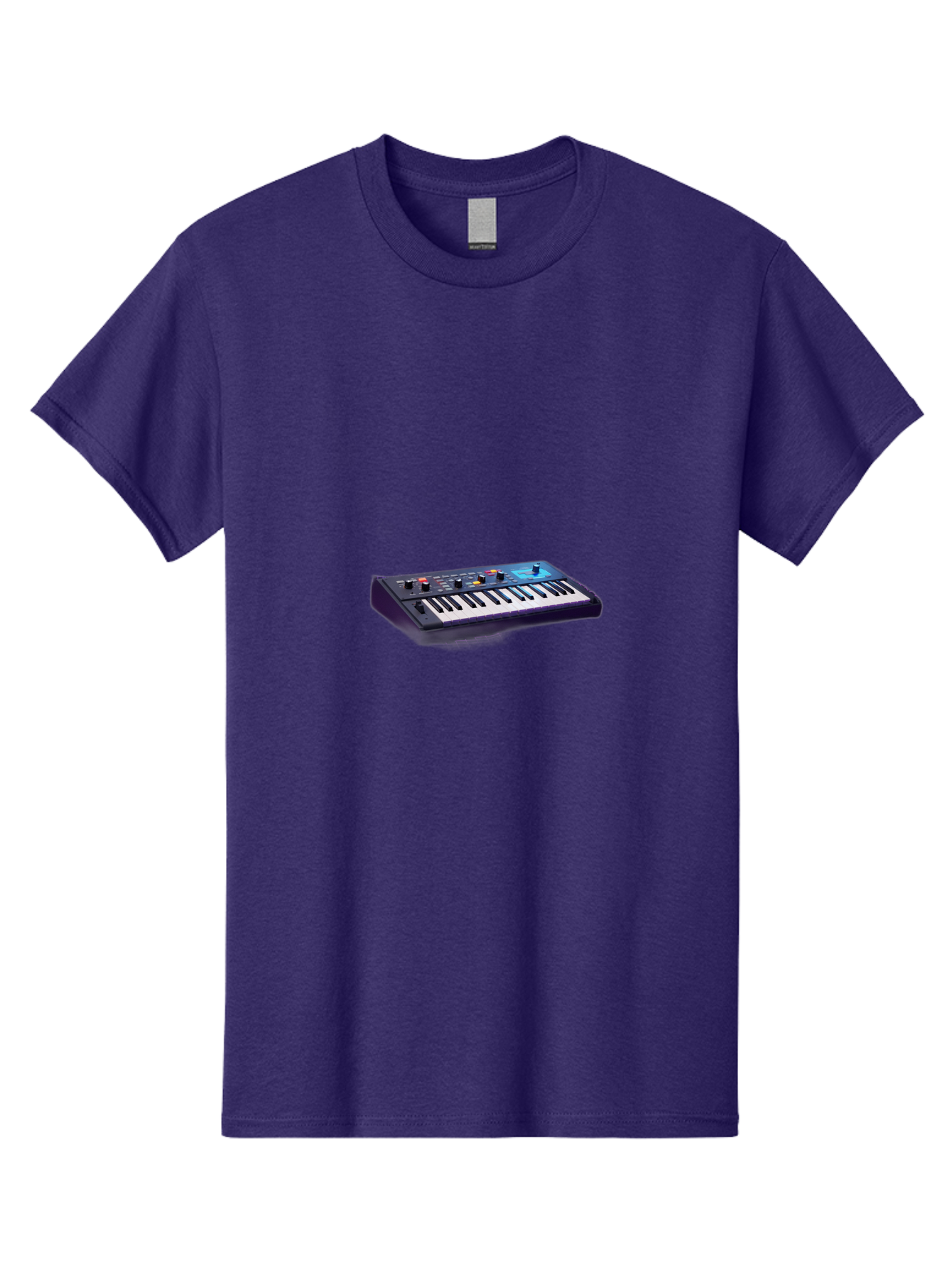 Midi-Keyboard-Controller Men'S Graphic Tee, 100% Cotton, Comfortable Casual Summer Wear, Machine Washable, Midi Keyboard, Music Production, Electronic Music, Synthesizer, Sound Design, Music Equipment, Audio Interface, Studio Gear Bab006
