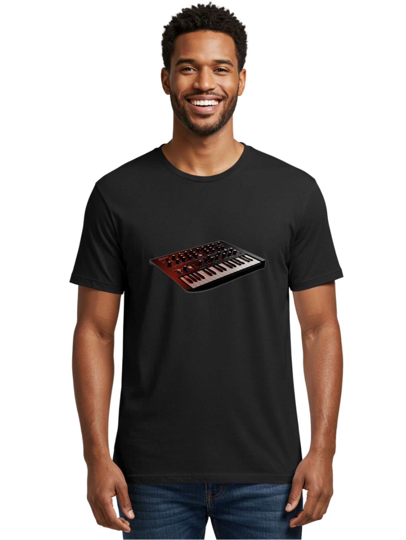 Moog-Subsequent-37 Men'S Graphic Tee, 100% Cotton, Comfortable Casual Summer Wear, Machine Washable, Moog Synthesizer, Musical Instrument, Electronic Music Equipment, Sound Production, Music Technology, Studio Gear, Analog Synthesizer, Bab020