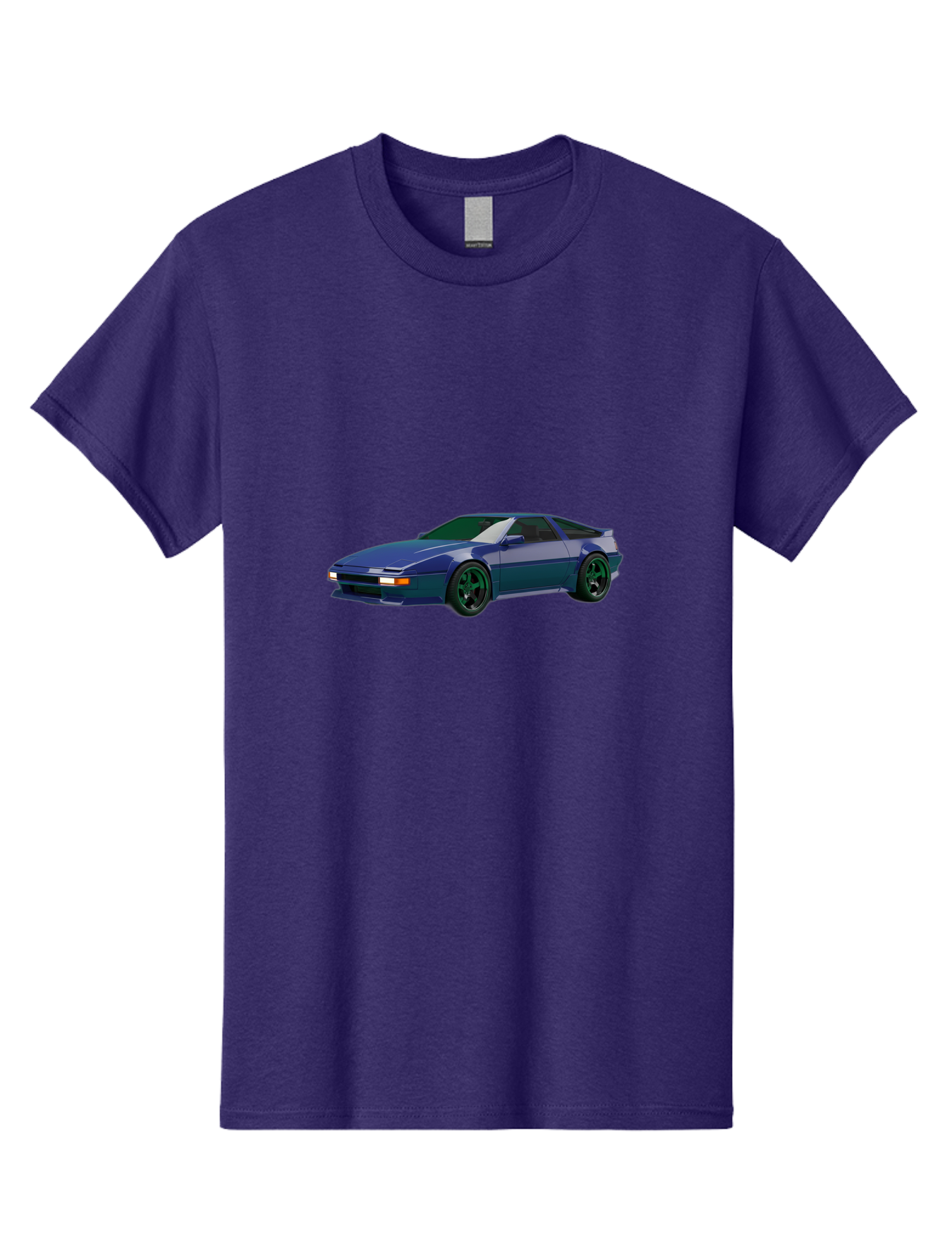 Nissan-240Sx-Coupe Men'S Graphic Tee, 100% Cotton, Comfortable Casual Summer Wear, Machine Washable, Blue Sports Car, Nissan 240Sx, Sleek Design, Sports Coupe, High-Performance Vehicle, Automotive Art, Digital Illustration, Futuristic Styling, Bab034
